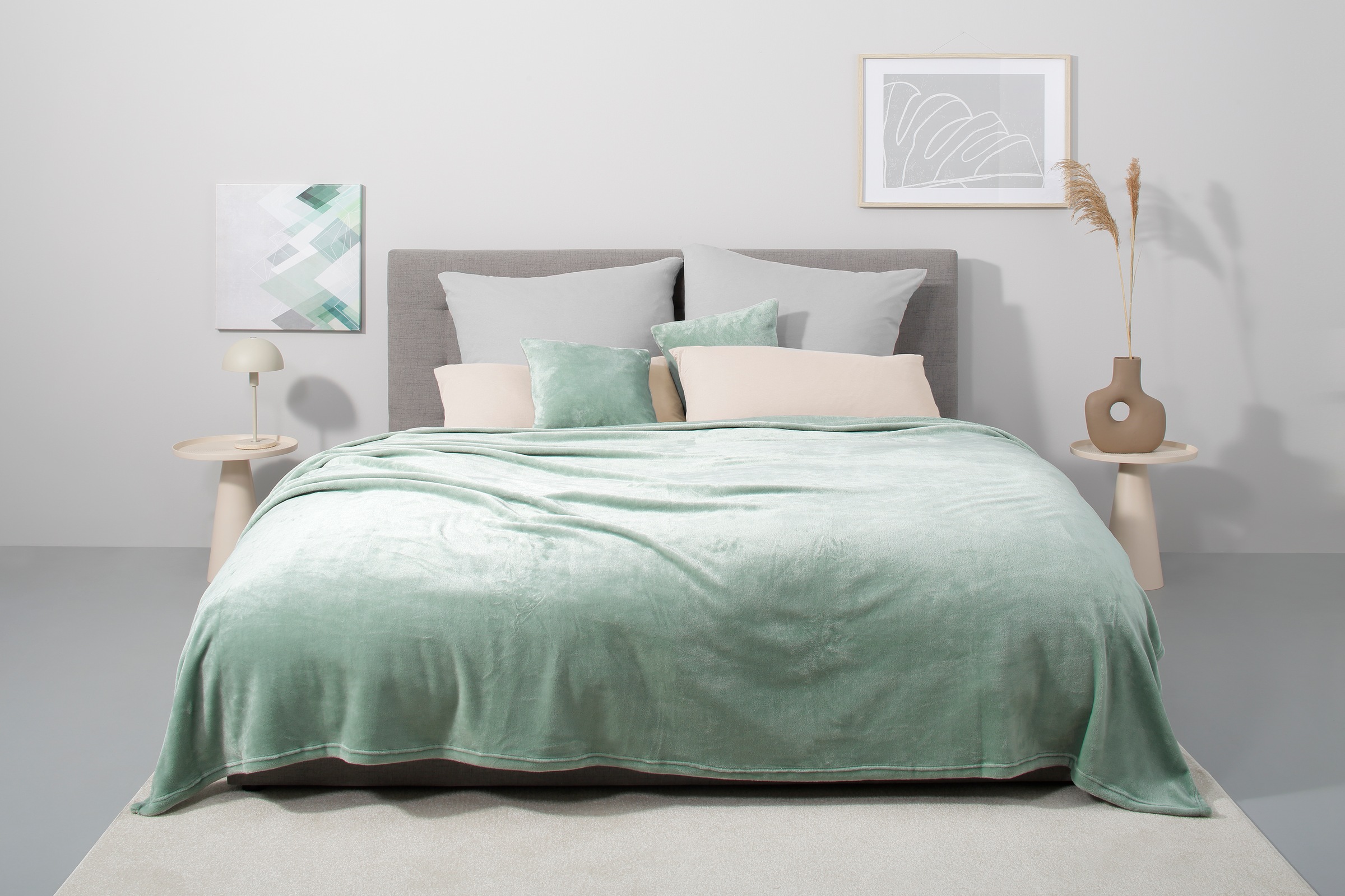 Image of GOODproduct Tagesdecke "Desner3" mit Cashmere-Touch, viele Farben erhältlich, Decke ab 140x210 cm