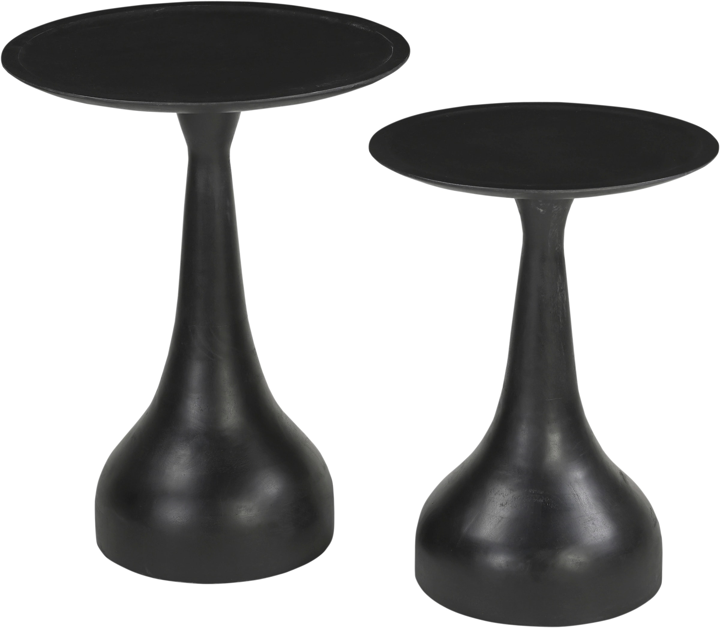 Image of SIT Beistelltisch "Yerewan rund aus Mango massiv mit natürlicher Maserung" 1 Stk. tlg. Ø 46 cm Tischplatte aus Mango massiv mit einzigartiger Maserung