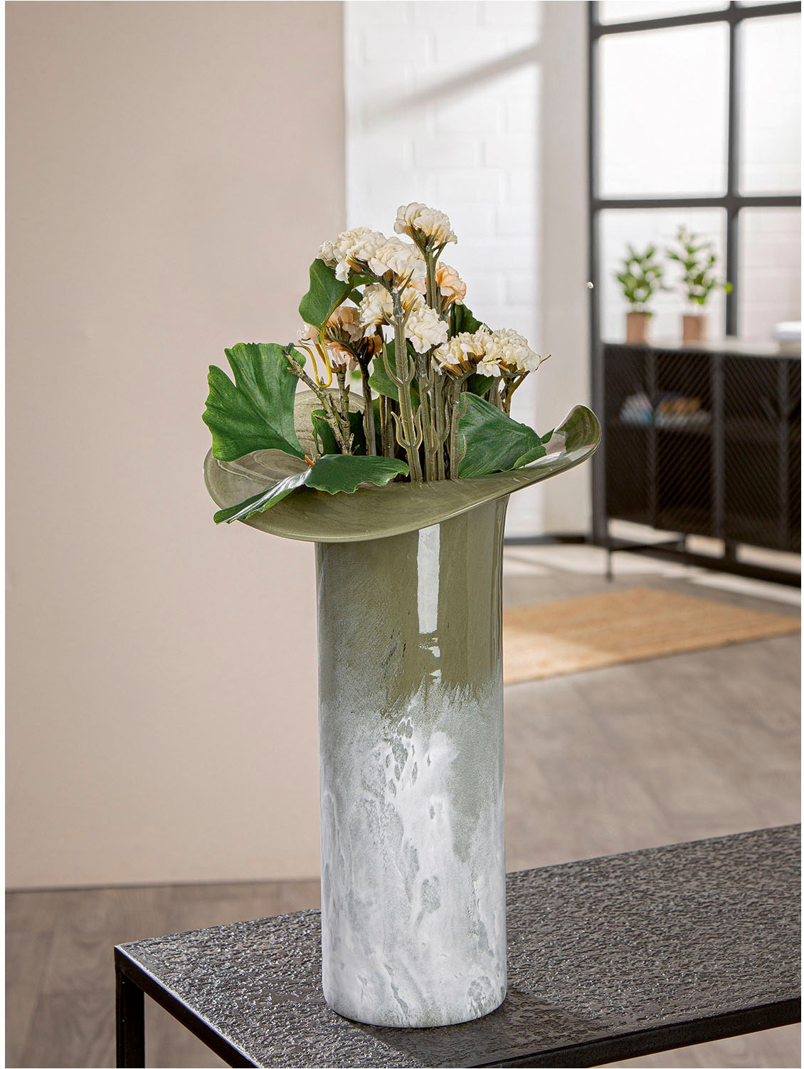 GILDE Vase de table »Vase Ambos grün«