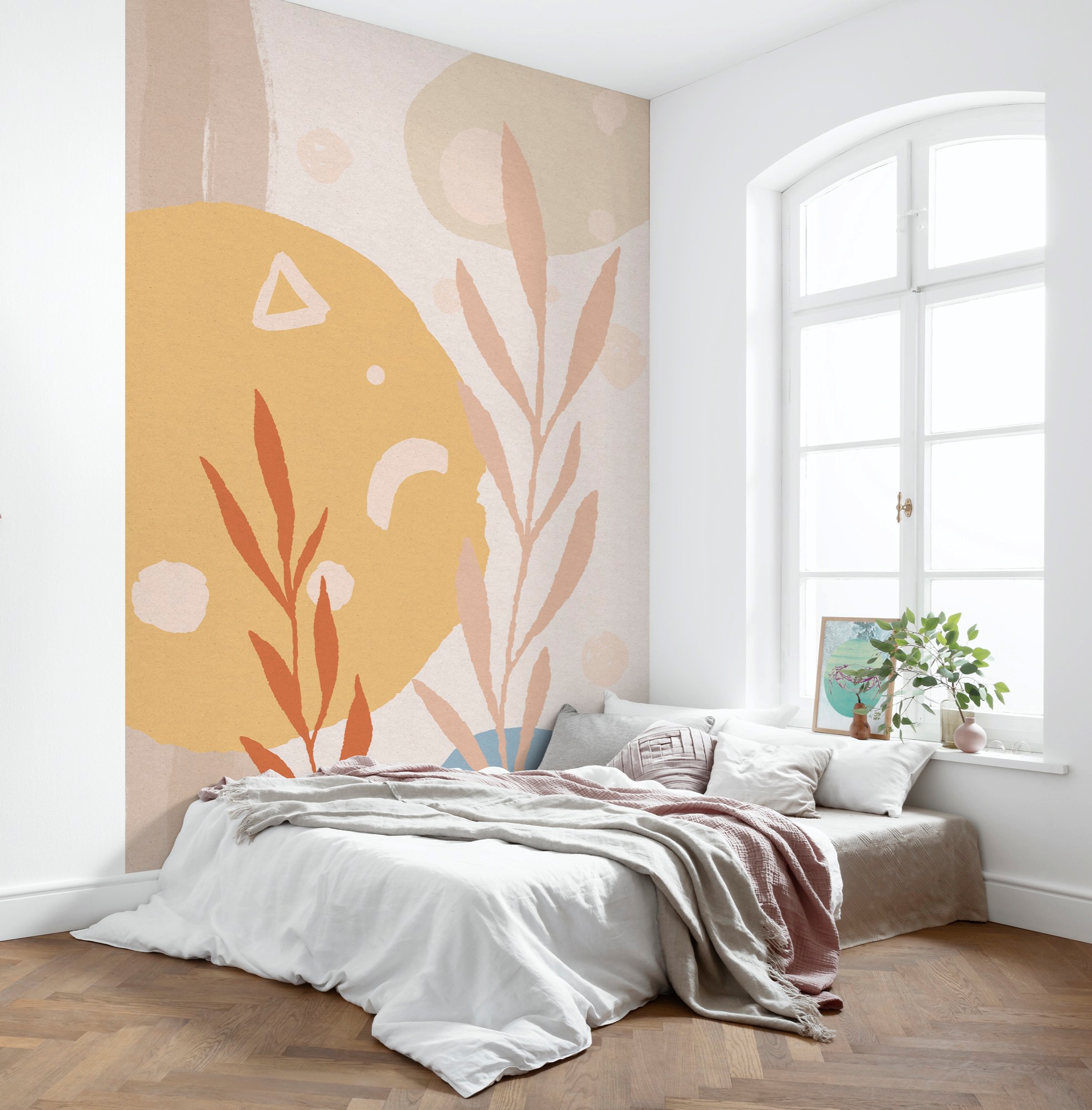 Komar Vliestapete »Digitaldruck Vlies -  Bohemia Scandi - Grösse 200 x 280 cm« bedruckt glatt Wohnzimmer, Schlafzimmer