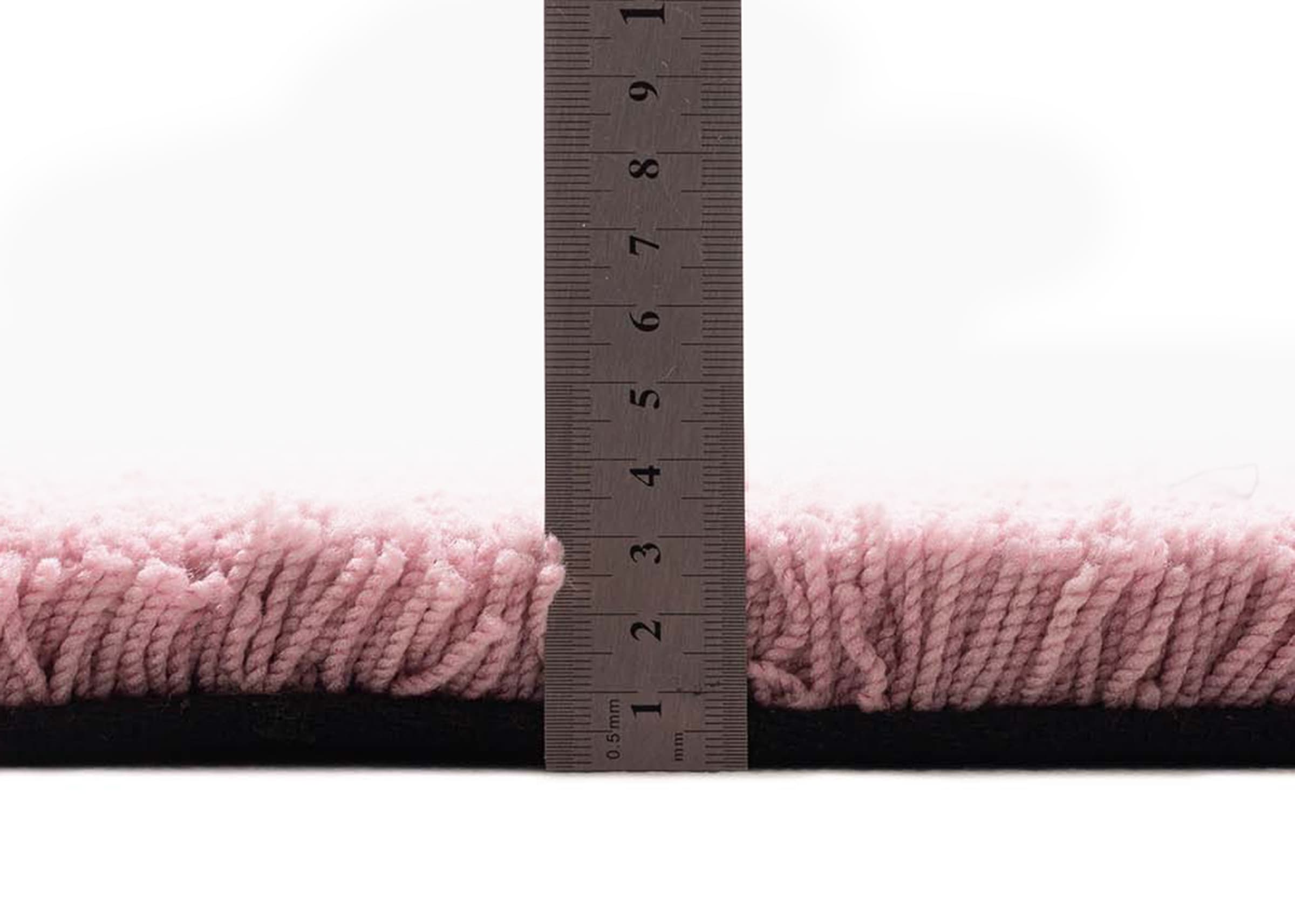 TOM TAILOR HOME Hochflor-Teppich »Shaggy Teppich Cozy« rund 25 mm Höhe Uni Farben, auch in Pastell Farben, weich & kuschelig