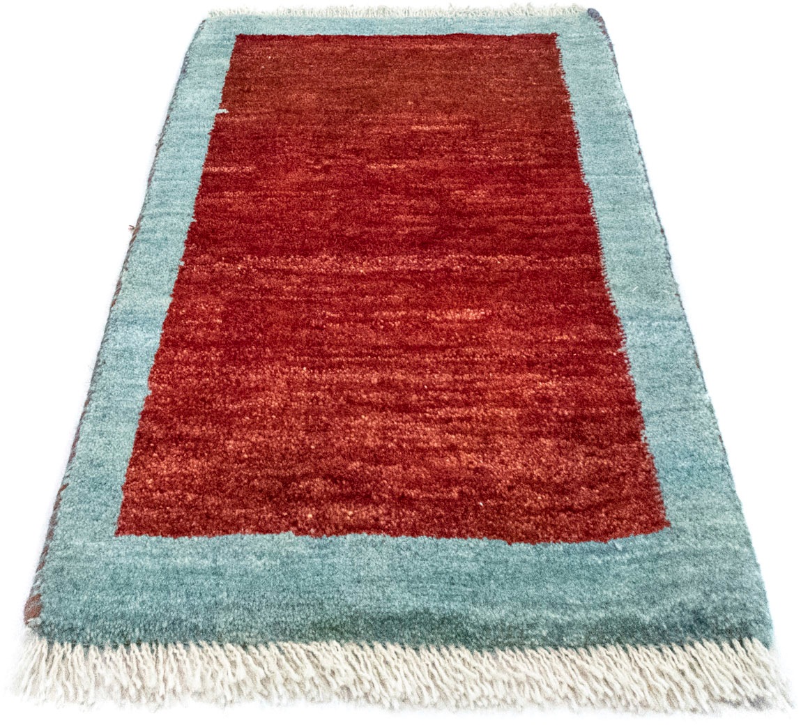 Image of morgenland Wollteppich »Gabbeh Teppich handgeknüpft rot«, rechteckig, 15 mm Höhe, handgeknüpft bei Ackermann Versand Schweiz