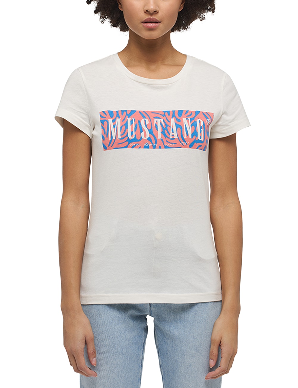 ♕ MUSTANG T-Shirt bestellen Print« C versandkostenfrei »Style Alexia