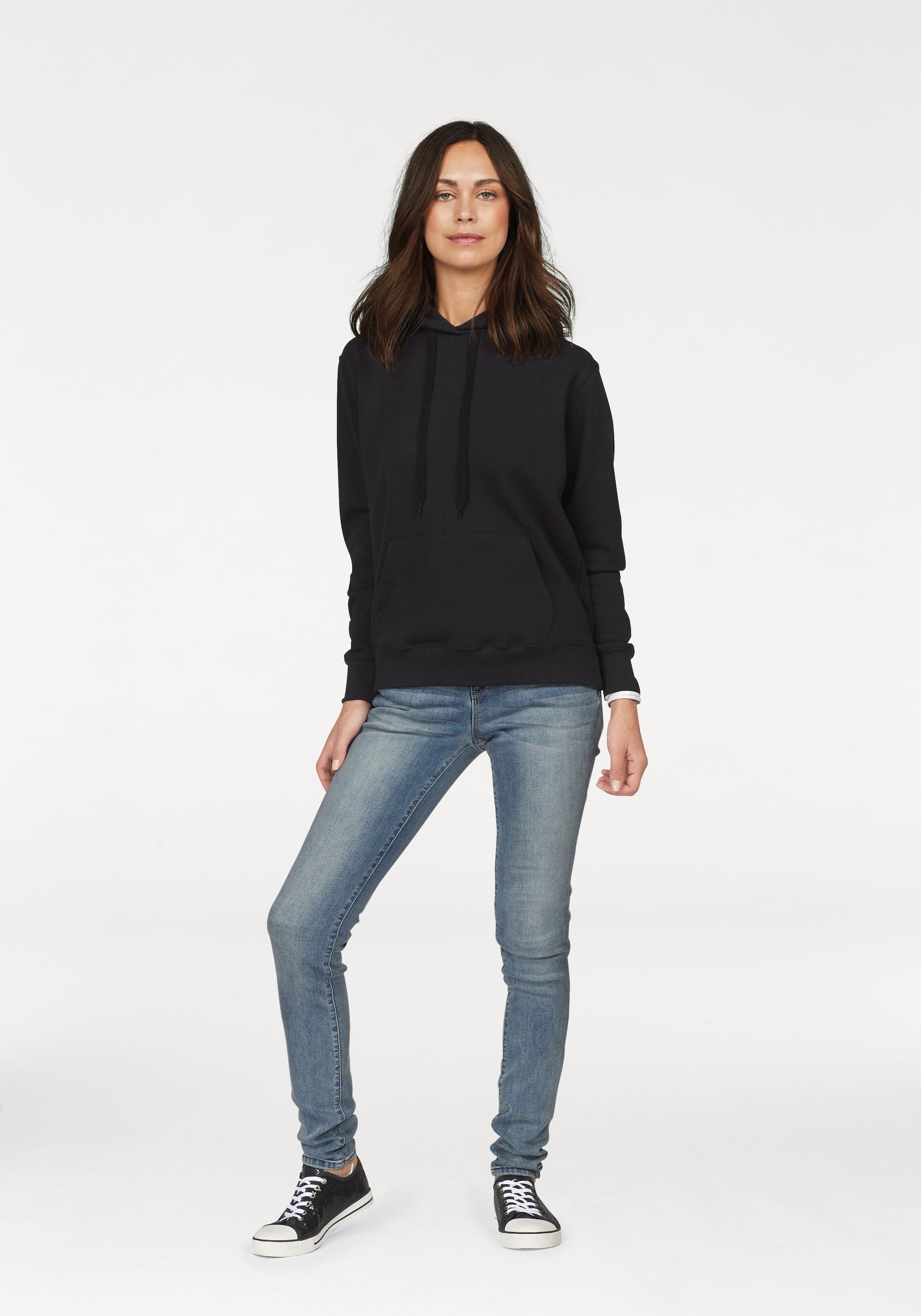 Fruit of the Loom Sweatshirt »Classic hooded Sweat Lady-Fit«