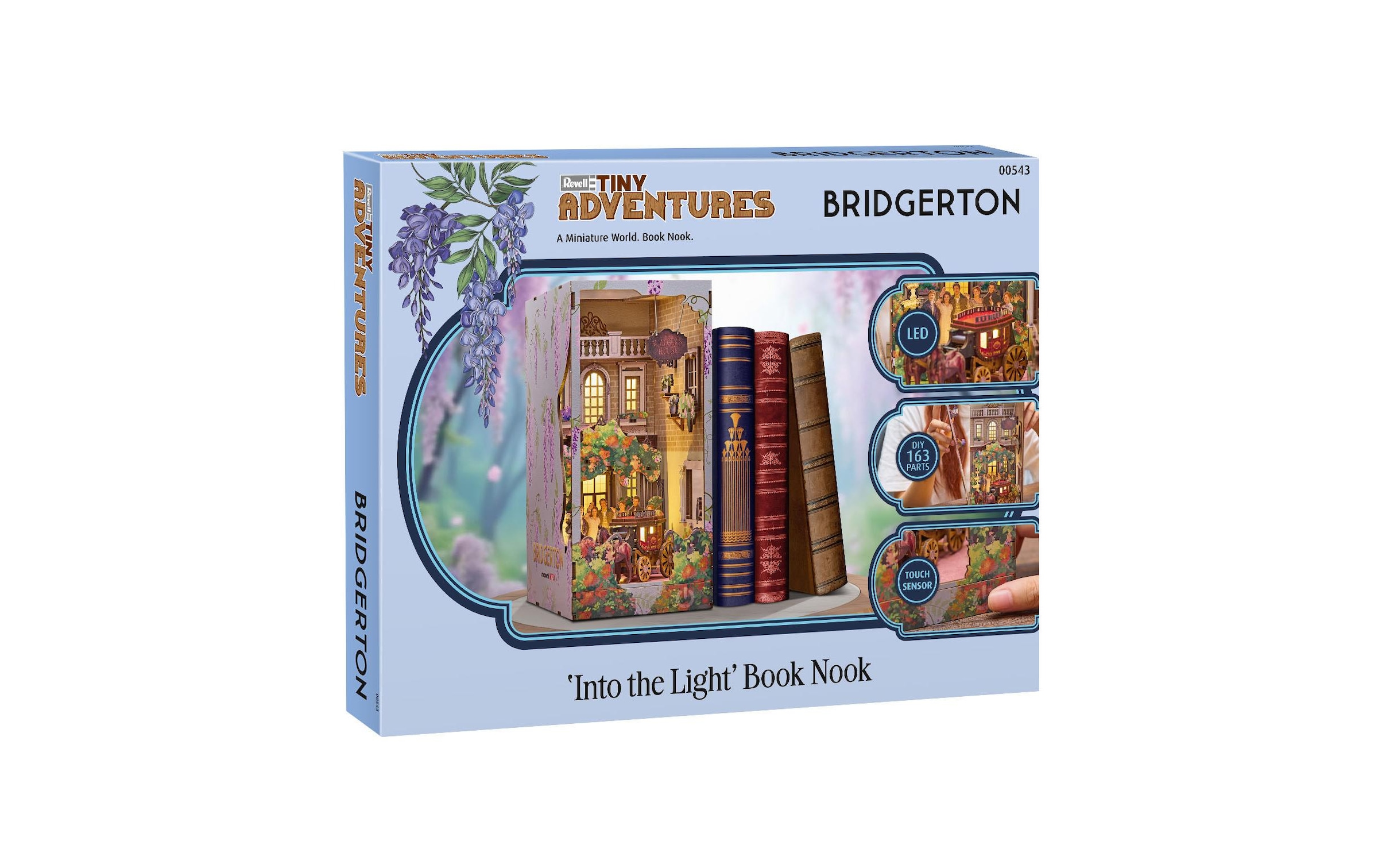 Revell® Modellbausatz »Tiny Adventures – Bridgerton Into the Light Book Nook« 163 Stk. tlg.