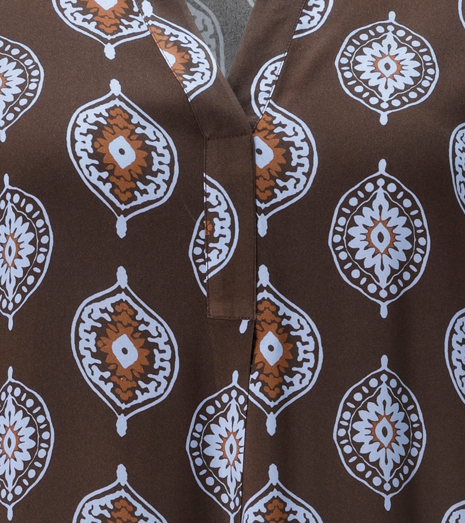Aniston PLUS Robe imprimée en viscose fluide et douce - NOUVELLE COLLECTION