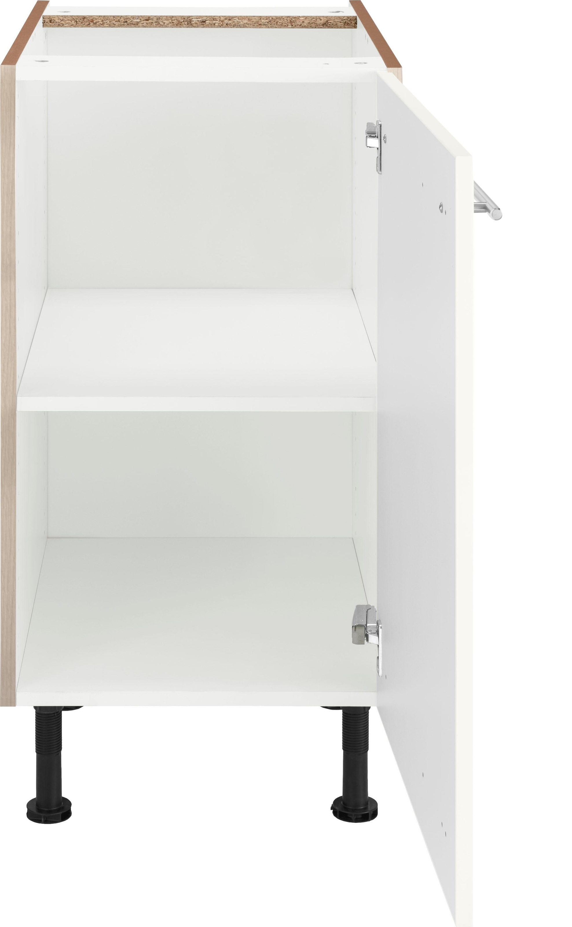 ♕ OPTIFIT Unterschrank »Bern«, 40 cm breit, mit 1 Tür mit höhenverstellbaren  Füssen, mit Metallgriff versandkostenfrei auf