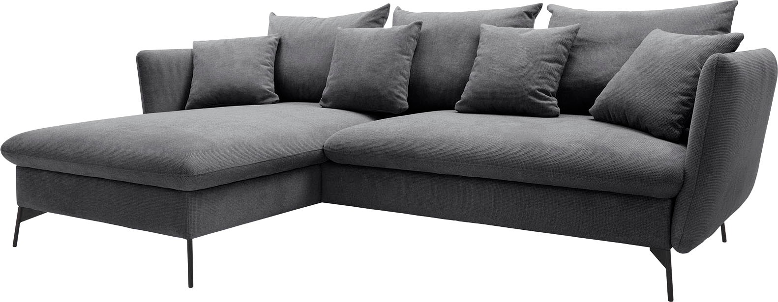 andas Ecksofa »LIVORNO,258 cm, L-Form,«