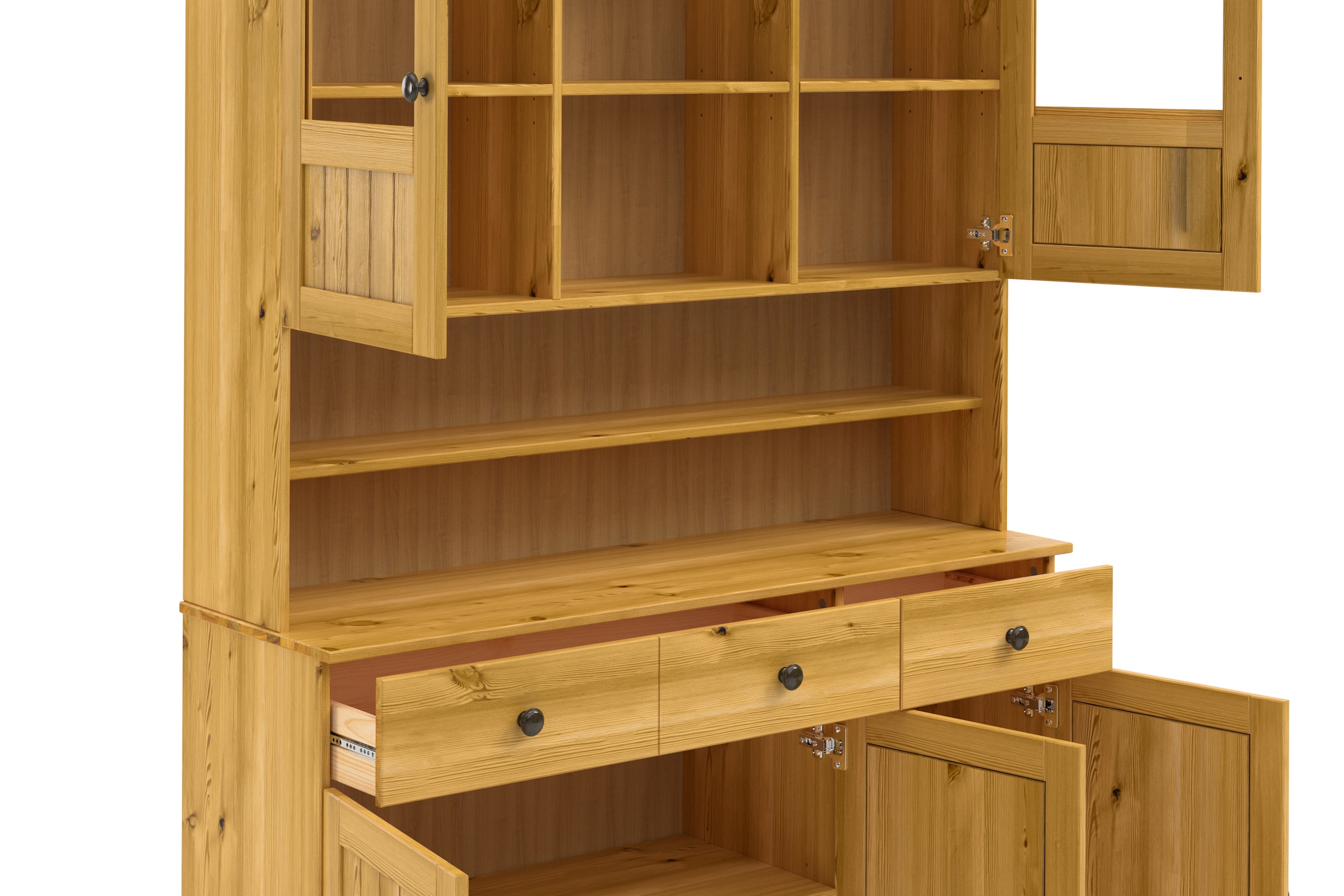 Home affaire Buffet de cuisine »Alby2« Mit Metallgriffen, Breite 125 cm