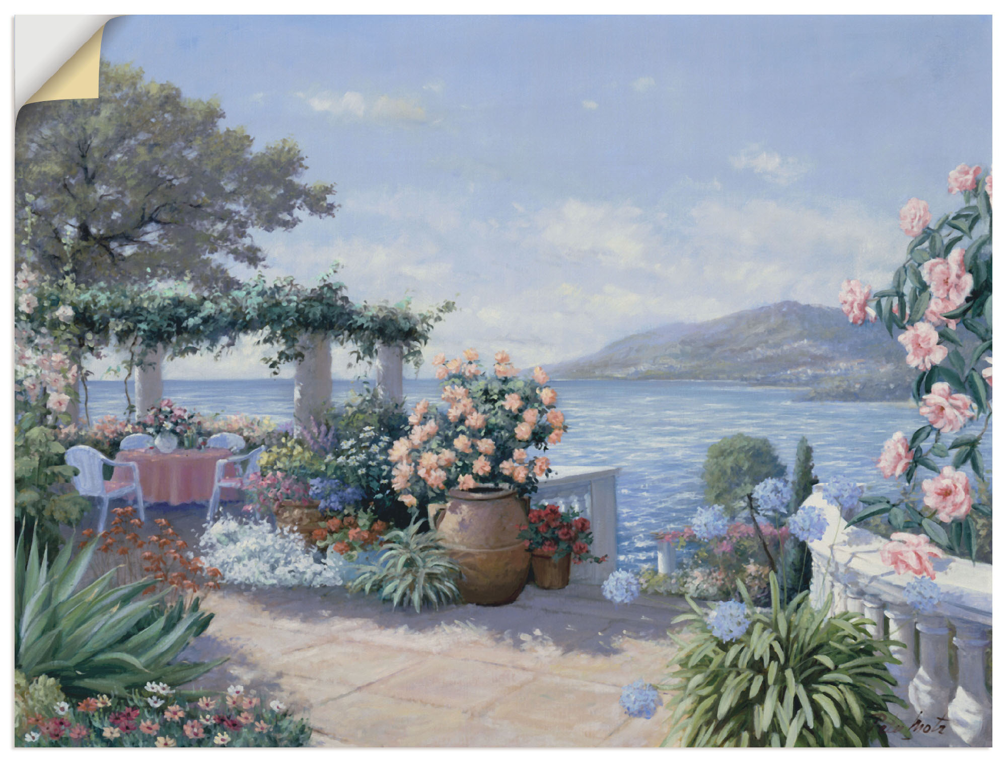 Artland Wandbild »Haus am Meer«, Grössen (1 Wandaufkleber in Poster versch. oder St.), Alubild, als bequem Leinwandbild, Gewässer, kaufen