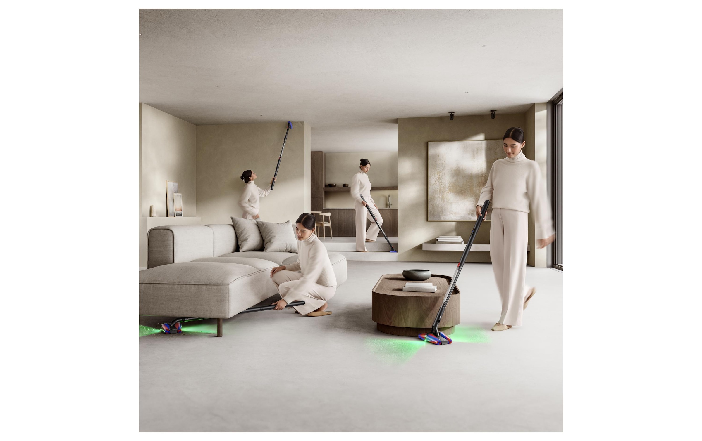 DYSON Akku-Hand-und Stielstaubsauger »PencilVac™ Fluffycones« Saugkraft bis zu: 55 AW, Voller innovativer  Technologie