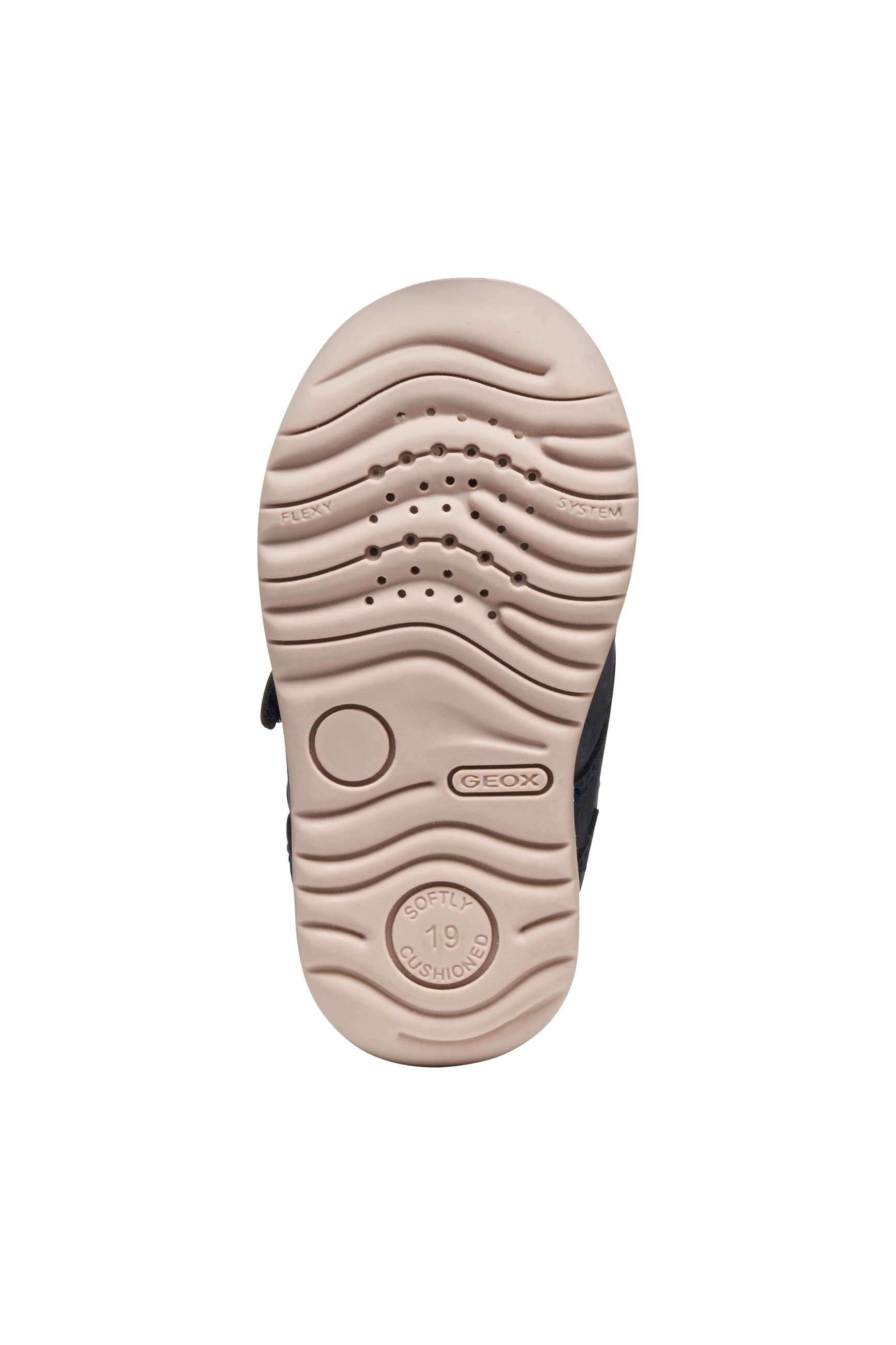 Geox Chaussures de marche »B MACCHIA GIRL«  chaussure bébé avec fermeture velcro, gabarit de taille à télécharger