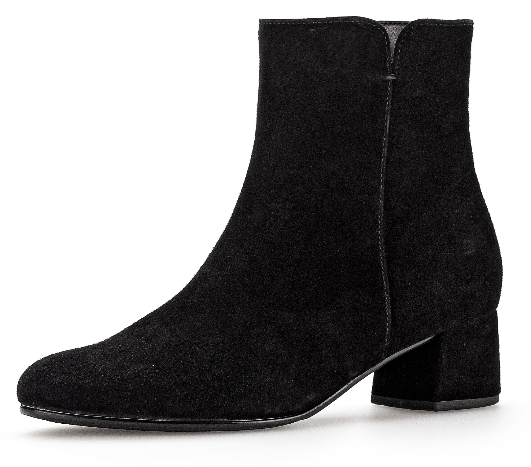 Image of Gabor Stiefelette, Blockabsatz, Businesschuh, Ankleboots mit seitlicher Ziernaht