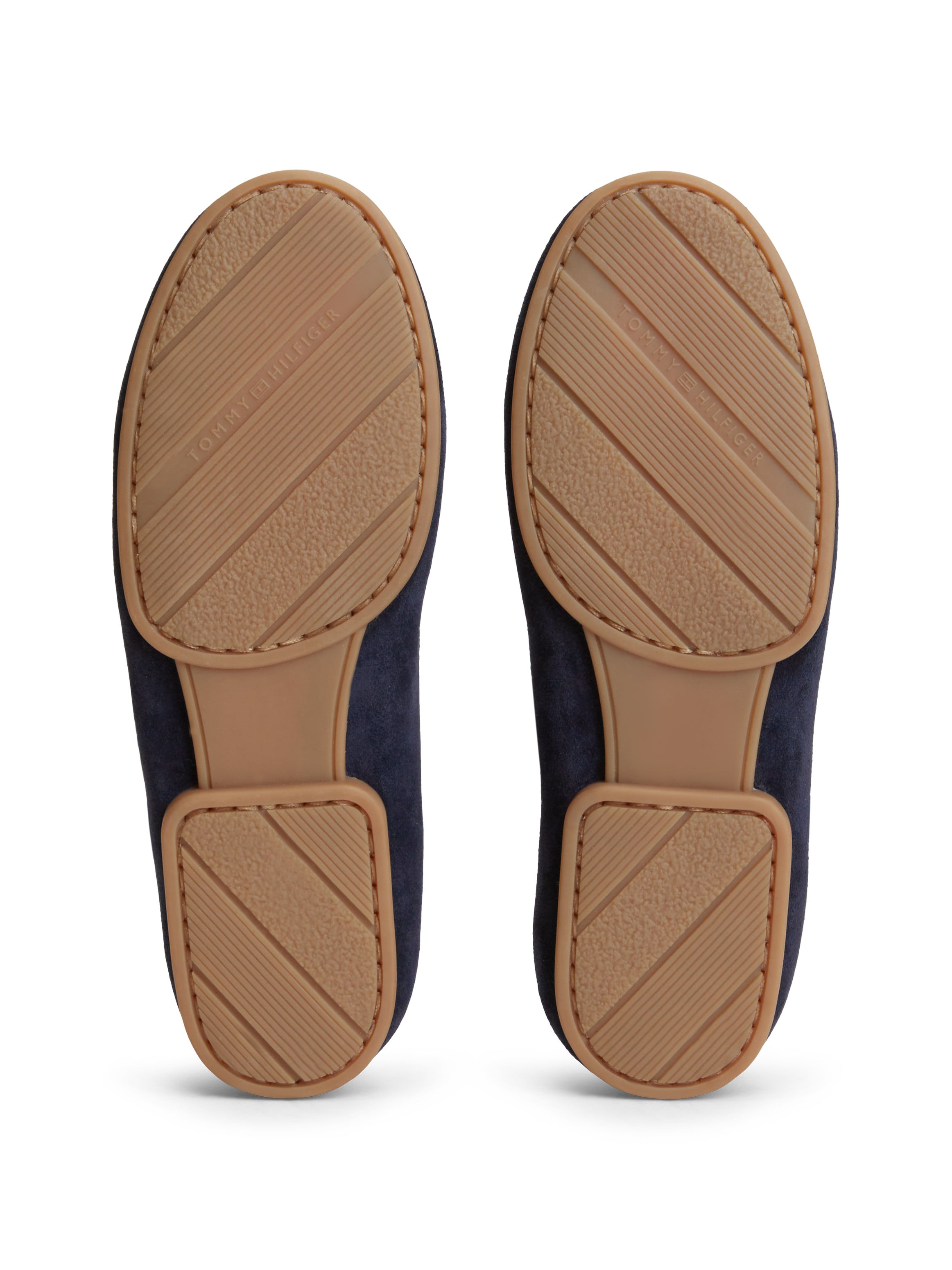 Tommy Hilfiger Loafer »TH FLEX SUEDE LOAFER BALLERINA«  Schlupfschuh, Slipper, Pennyloafer im Mokassin-Stil