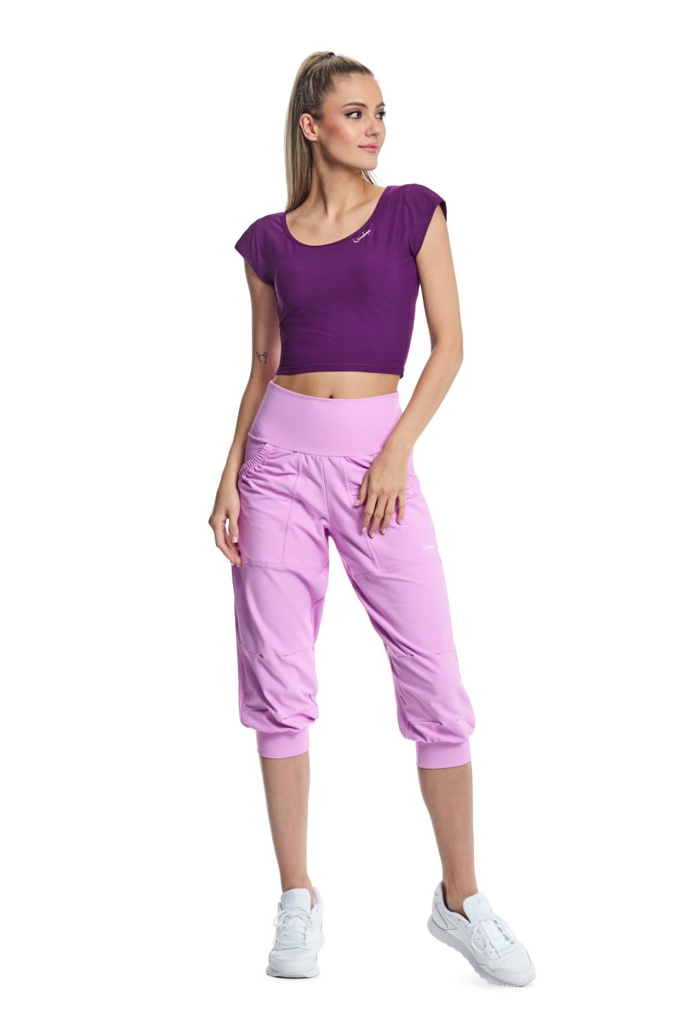 Winshape Pantalon de sport »Functional Comfort ¾ Leisure Trousers LEI201C«  taille haute
