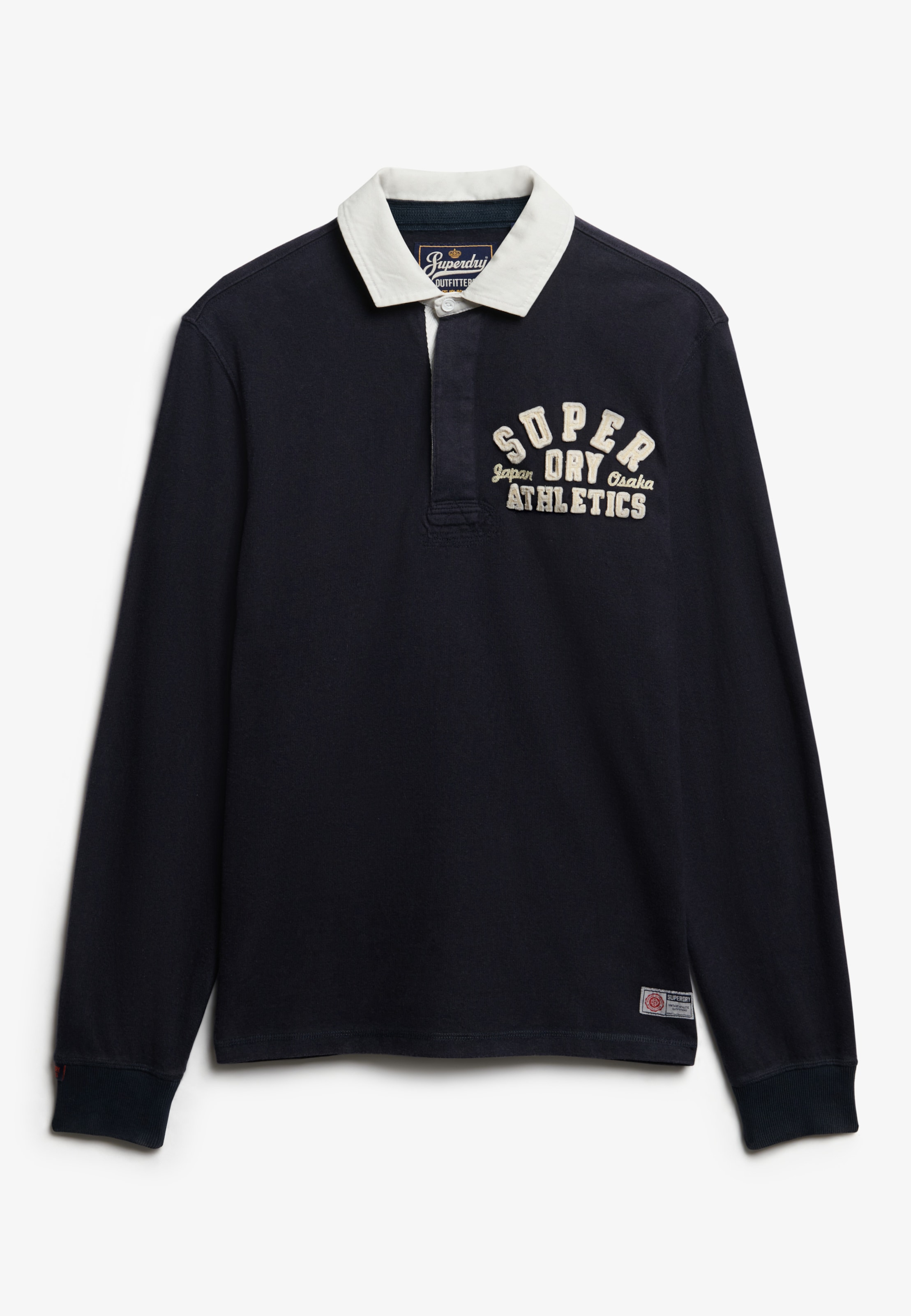 Superdry T-shirt à manches longues »VINTAGE ATHLETIC RUGBY« Baumwolle, relaxed fit