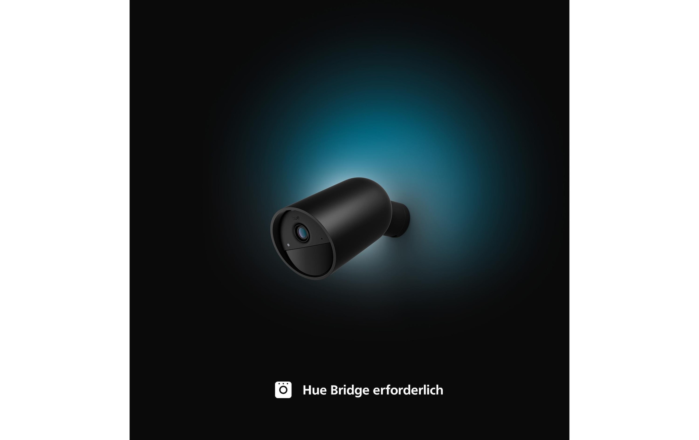 Philips Hue Überwachungskamera »Schwarz«, (1 tlg.)