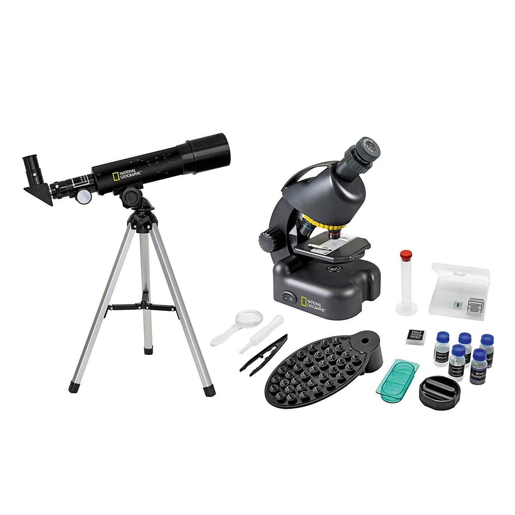 NATIONAL GEOGRAPHIC Lernspielzeug »Mikroskop und Teleskop Set«