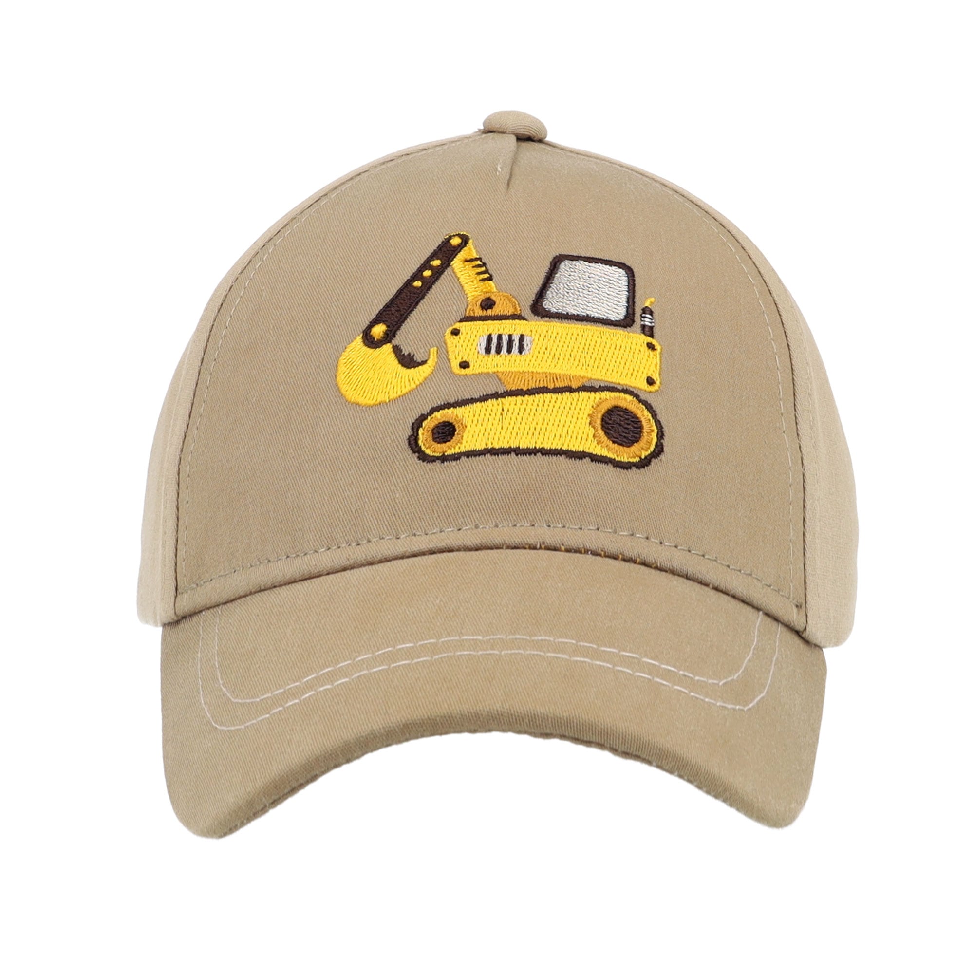 MAXIMO Casquette de baseball Bagger-Motiv, mit Stickerei, mit Klettverschluss, Baumwolle