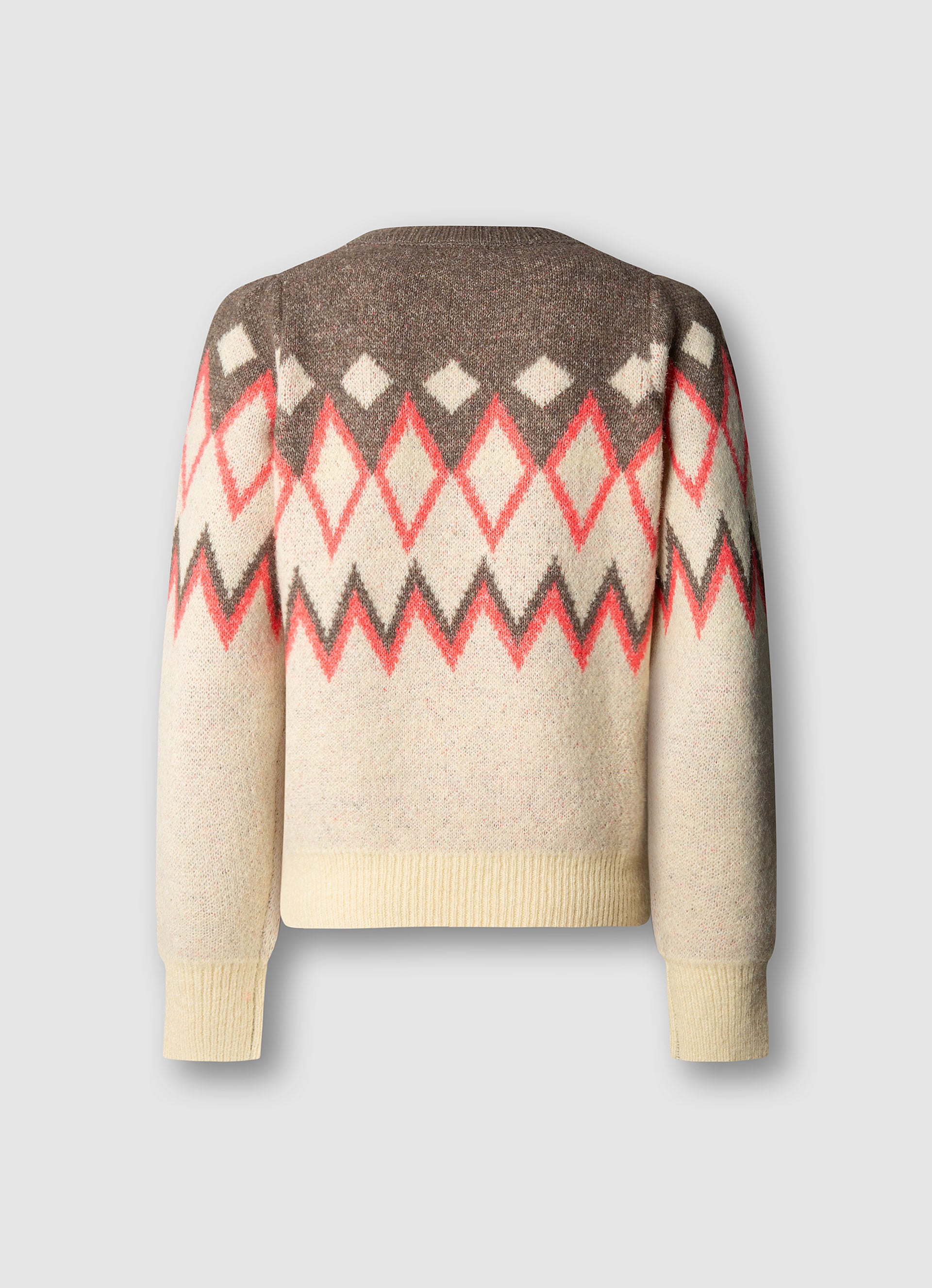 Pepe Jeans Pull à col rond »ANTONELLA« avec motif tricot jacquard