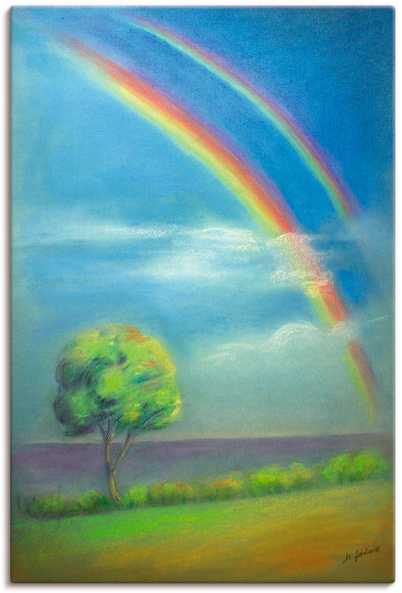 Image of Artland Wandbild »Zwischen Himmel und Erde«, Himmel, (1 St.), in vielen Grössen & Produktarten - Alubild / Outdoorbild für den Aussenbereich, Leinwandbild, Poster, Wandaufkleber / Wandtattoo auch für Badezimmer geeignet bei Ackermann Versand Schweiz