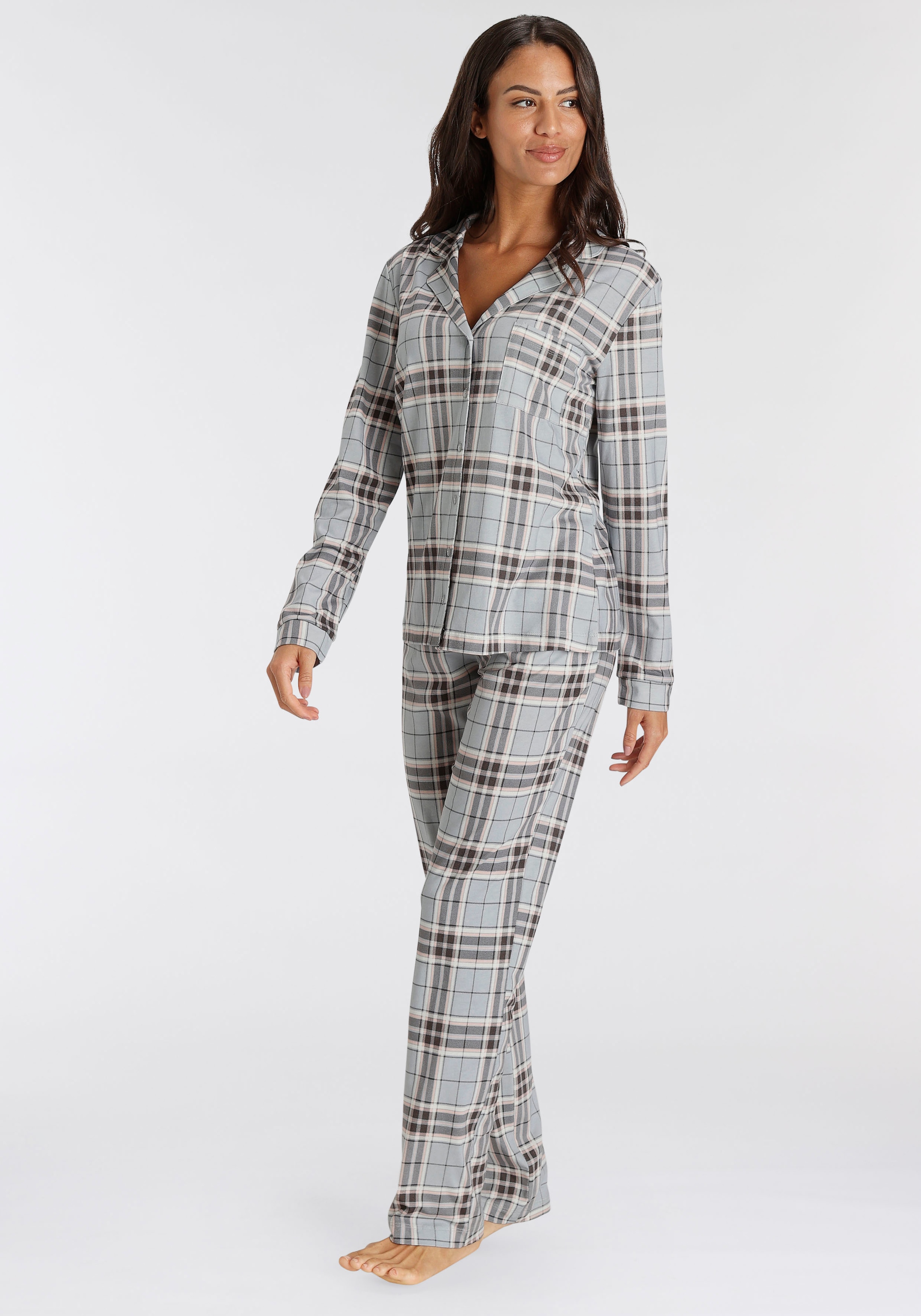 s.Oliver tlg.), schönem versandkostenfrei Muster mit (2 Pyjama, auf