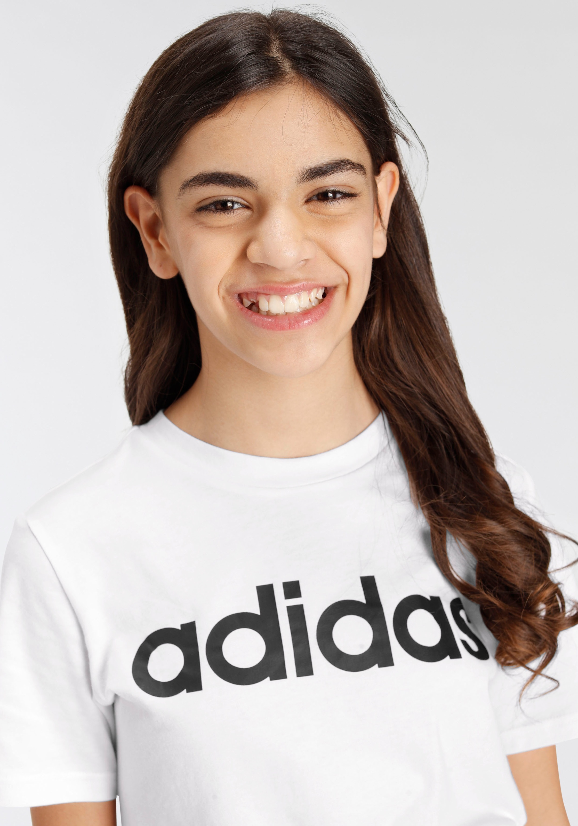 adidas Sportswear T-Shirt »ESSENTIALS LINEAR LOGO COTTON«