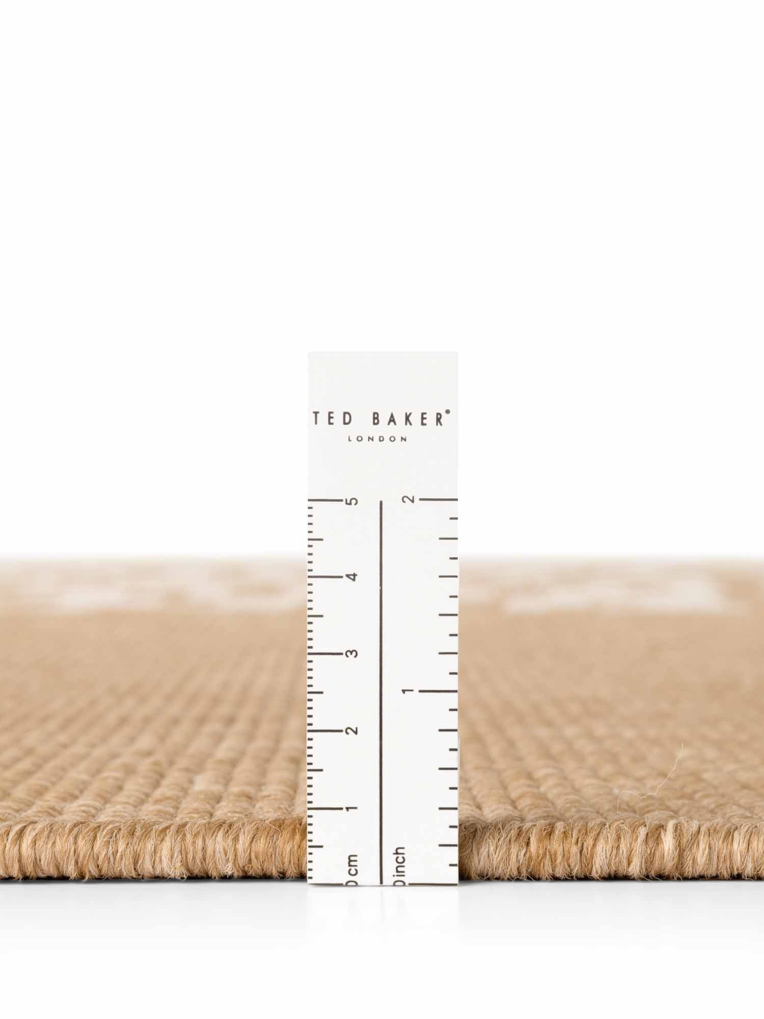 Ted Baker Teppich »Acacia , Wendeteppich« rechteckig 8 mm Höhe Designteppich, Wetterfest, Pflegeleicht, Modern, Wohnzimmer, Terrasse