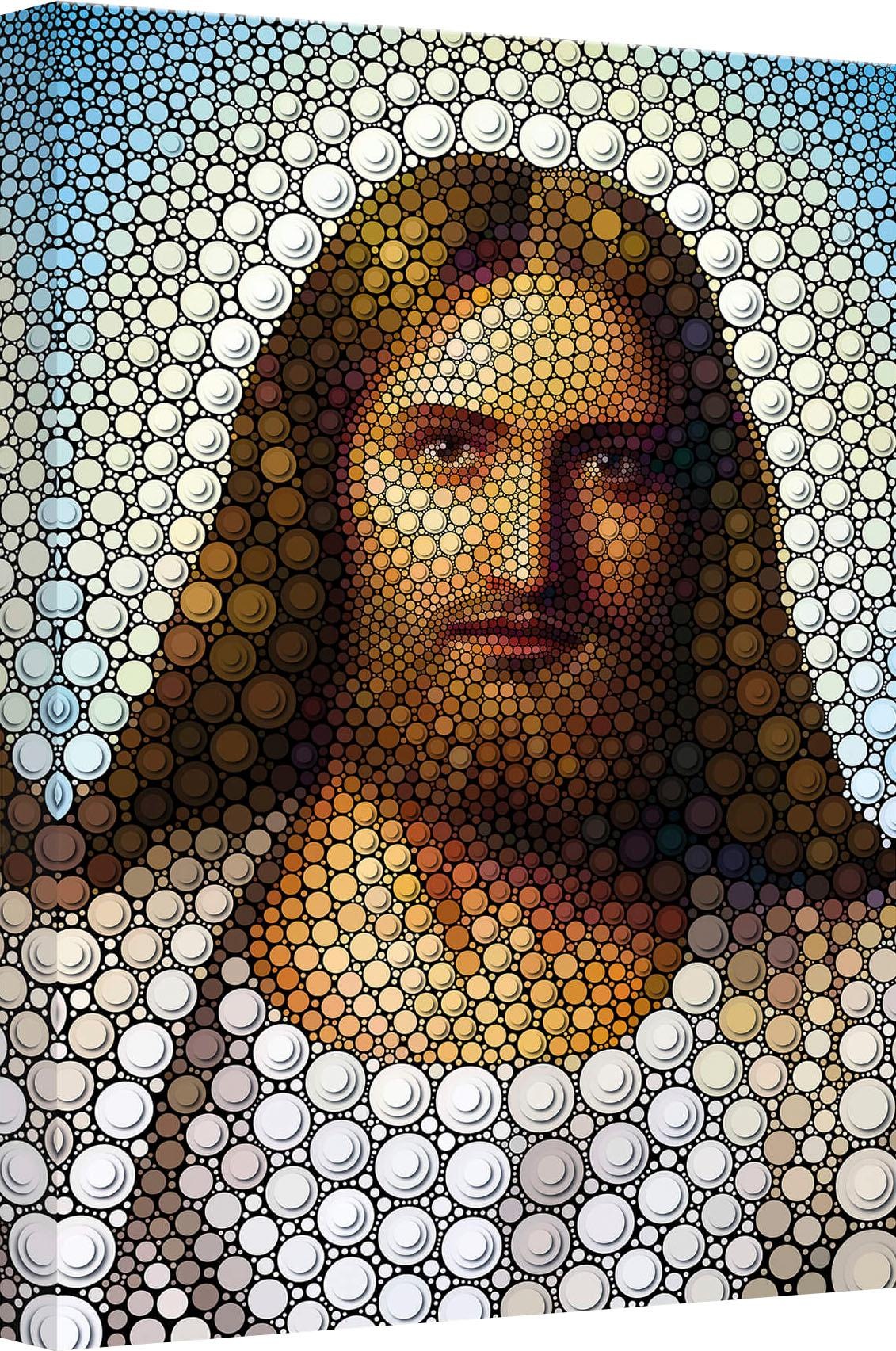 Image of Wall-Art Leinwandbild »Leinwandbild Ben Heine - Circlism:«, Masse (B/T/H): 40/2/60 cm bei Ackermann Versand Schweiz