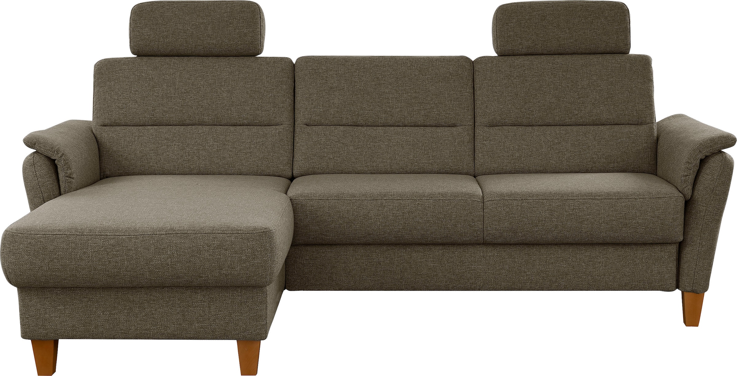 Home affaire Ecksofa »Palmera L-Form«, Federkern, wahlweise mit Bettfunktion und mit/ohne Bettkasten