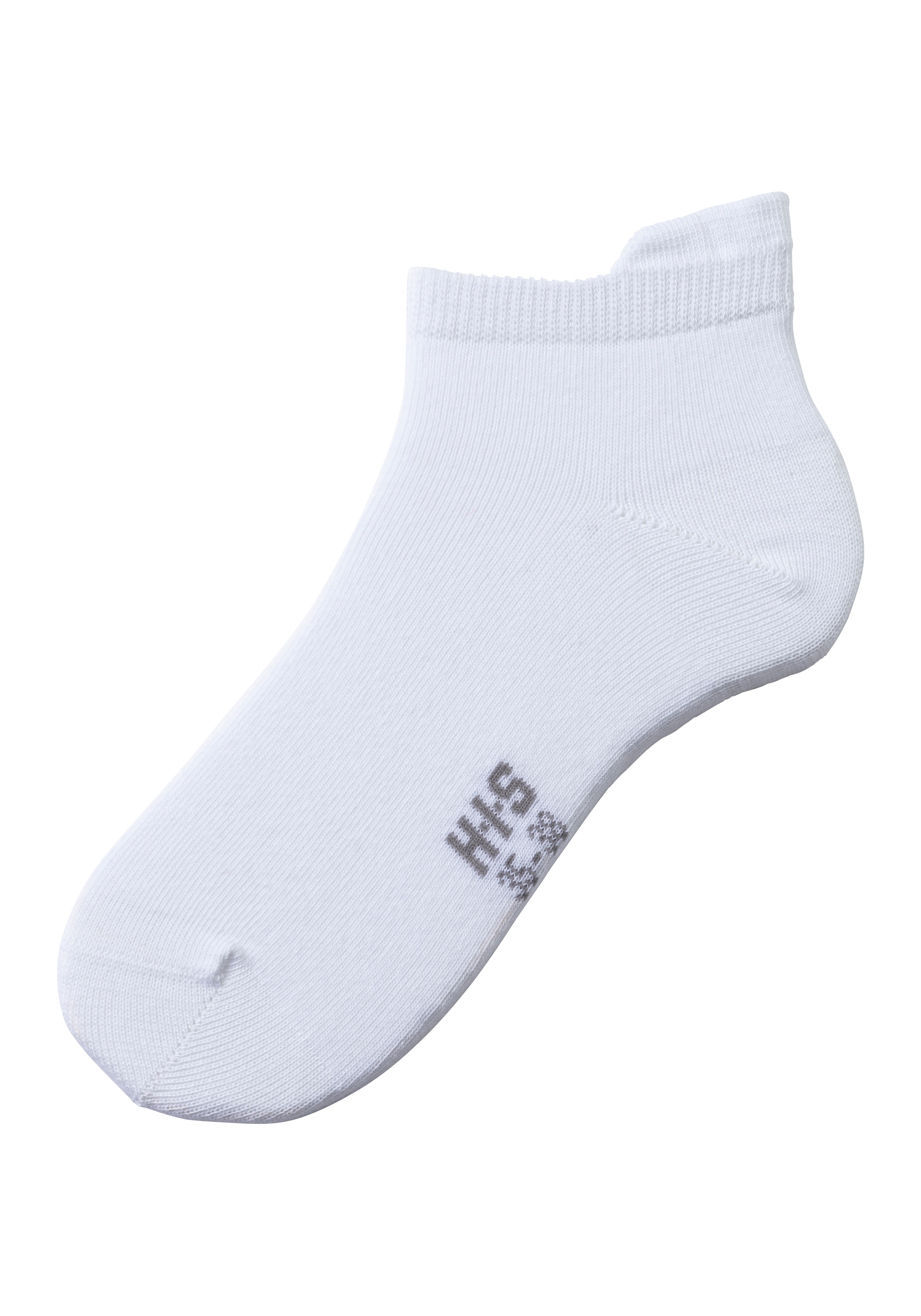 H.I.S Sneakersocken, (Packung, 8 Paar), mit verlängertem Bündchen hinten