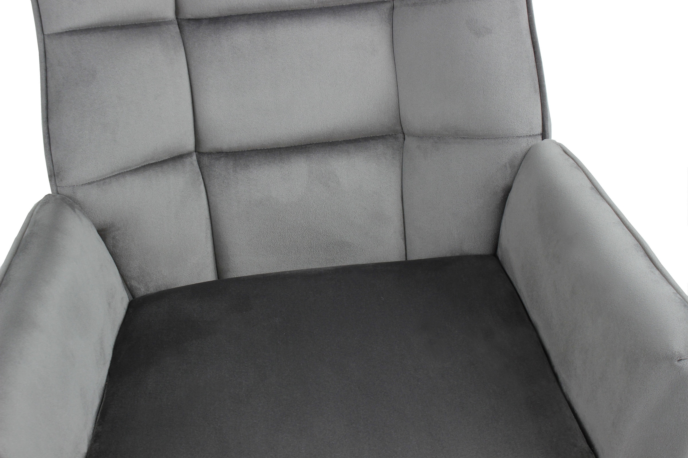 Kayoom Schaukelstuhl »Bryana 125, Relaxstuhl zum Schaukeln, Metallgestell mit Kufen aus Holz« () 1 Stk. Relaxstuhl zum Schaukeln, Metallgestell mit Kufen aus Holz, gemütlich