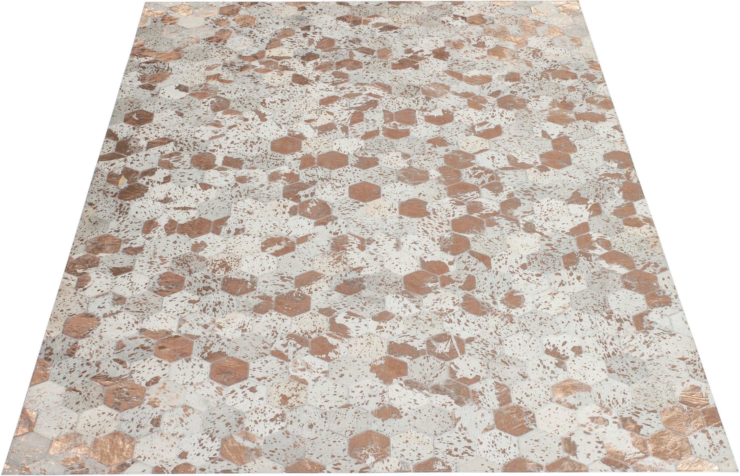 Image of Home affaire Lederteppich »Zeno«, rechteckig, 8 mm Höhe, Wohnzimmer bei Ackermann Versand Schweiz