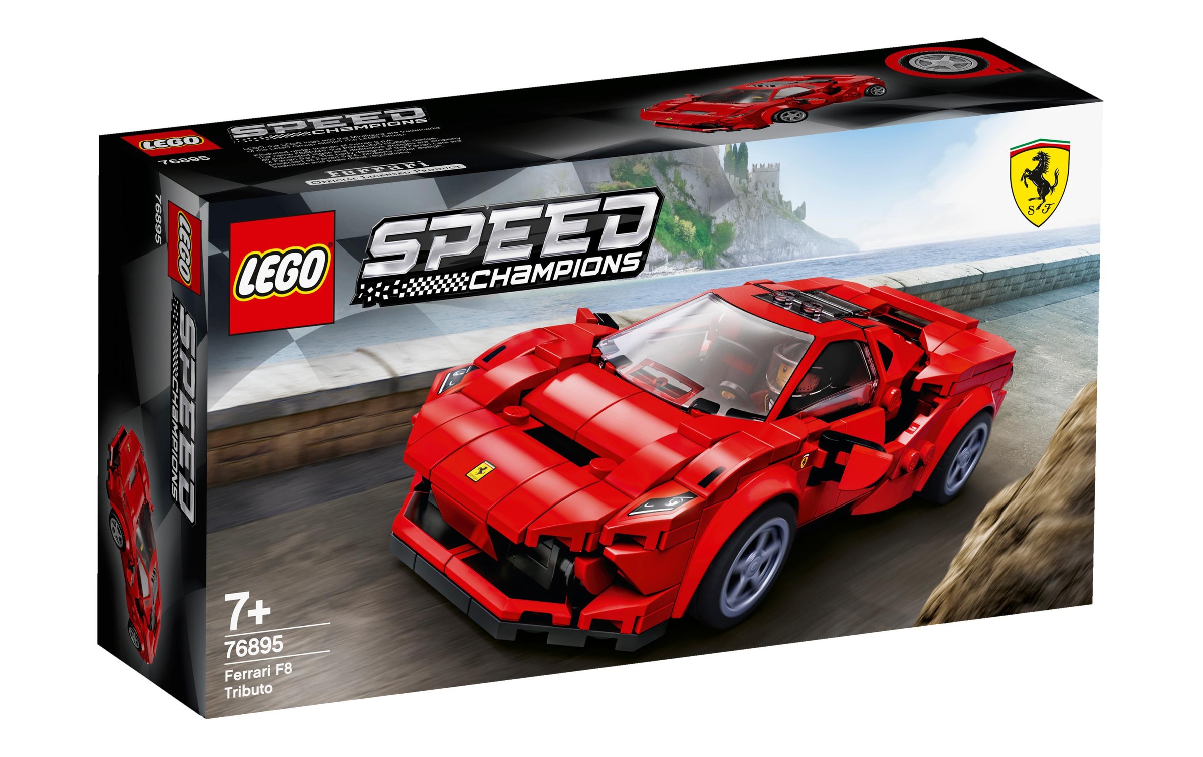 Image of LEGO® Konstruktionsspielsteine »Champions Ferrari F8« bei Ackermann Versand Schweiz