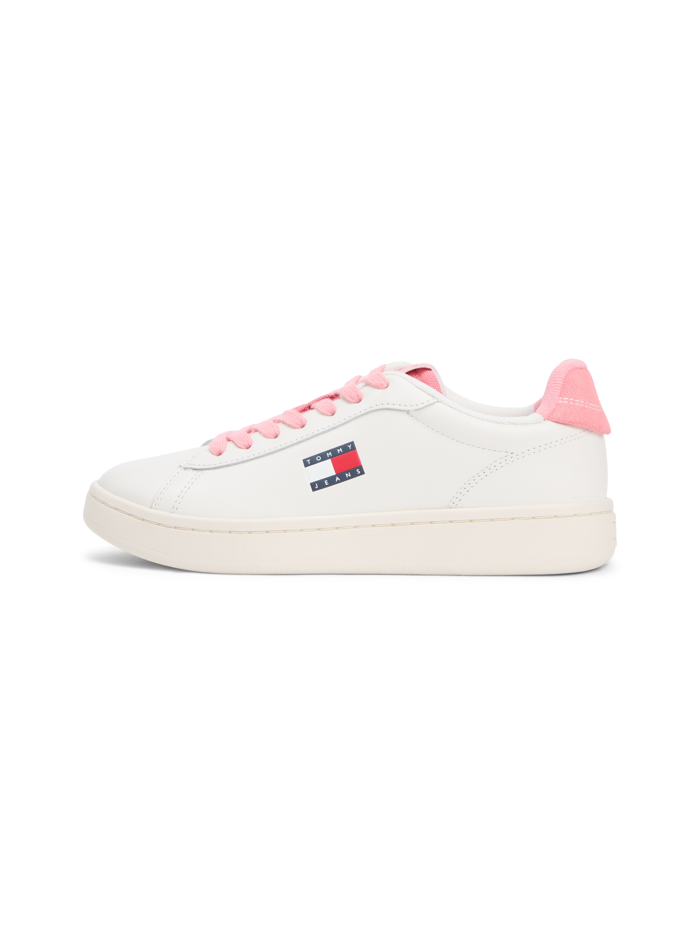 Tommy Jeans Plateausneaker »ARCHIVE' 98«  Freizeitschuh, Halbschuh, Schnürer mit Kontrastbesatz an der Ferse