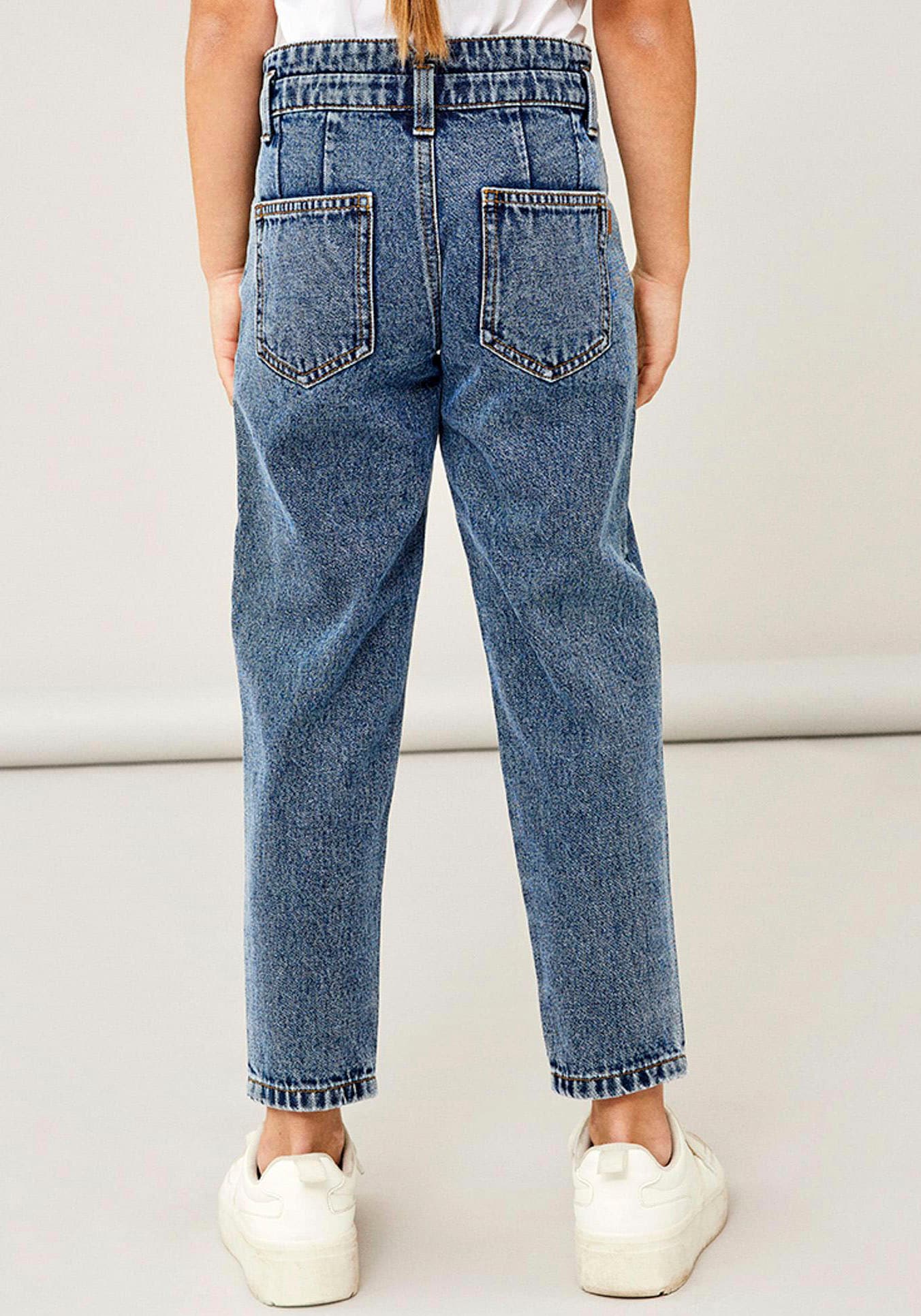 Name It High-waist-Jeans »NKFBELLA HW MOM AN JEANS 1092-DO NOOS«
