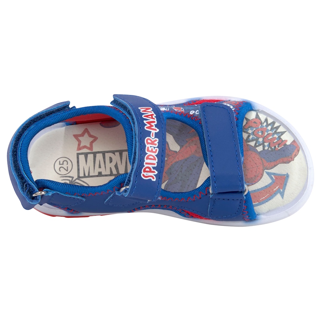 Disney Sandale »Spiderman«, mit Klettverschlüssen