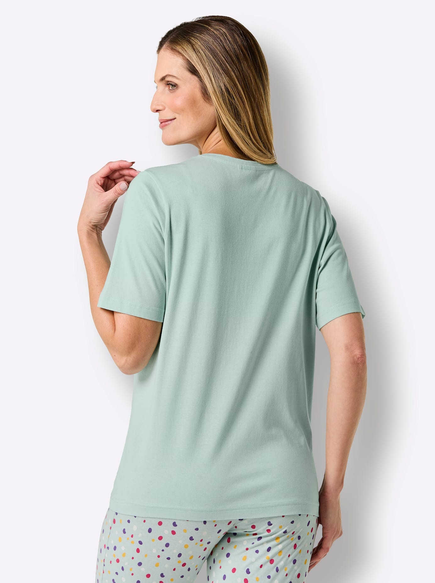 wäschepur Kurzarmshirt »Schlafanzug-Shirt« 1 Stk.