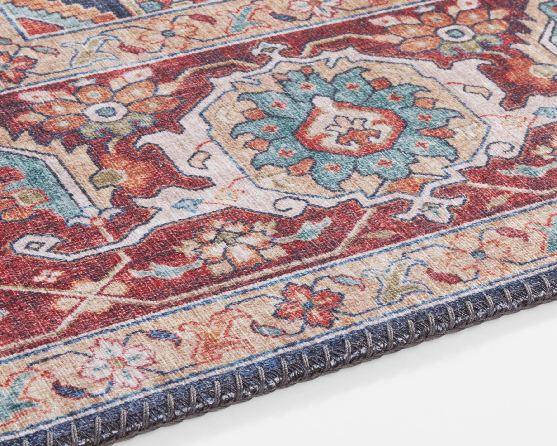 HANSE Home Teppich »Sylla«, rund, 5 mm Höhe, Orientalisch, Orient, Vintage, Wohnzimmer, Schlafzimmer, Esszimmer