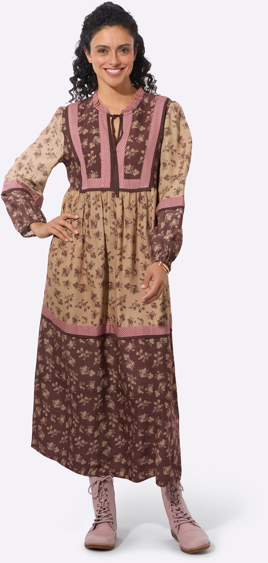 Inspirationen Druckkleid »Druck-Kleid«