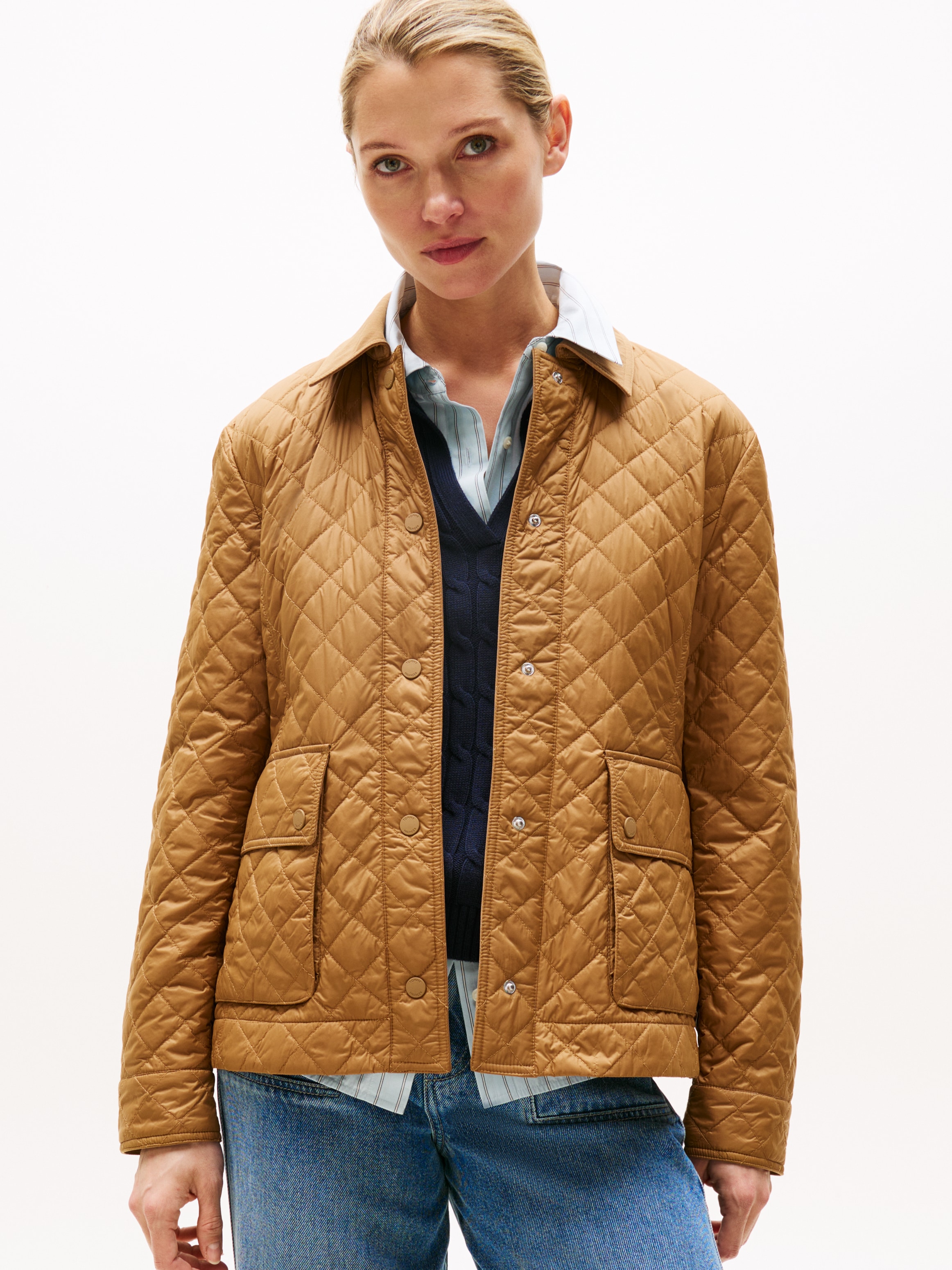 Image of Tommy Hilfiger Steppjacke "PADDED NYLON SLIM QUILTED JACKET" ohne Kapuze