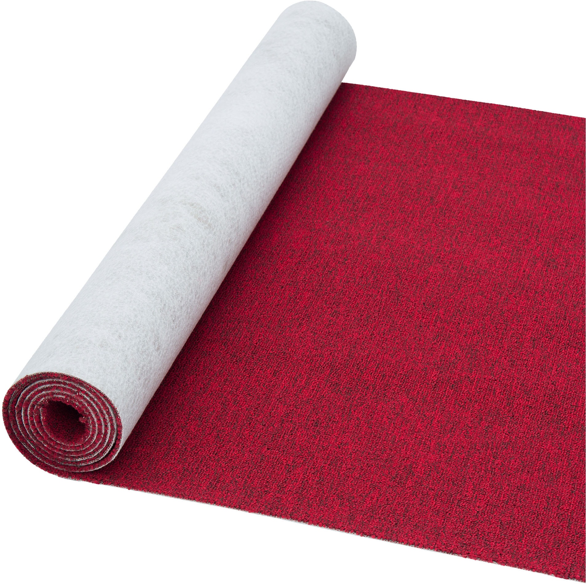 GOODproduct Moquette »Fortis, Schlinge, Gesamthöhe 5 mm, Made in Netherlands« Rectangulaire mélangé, largeur 400 cm, résistant, salon