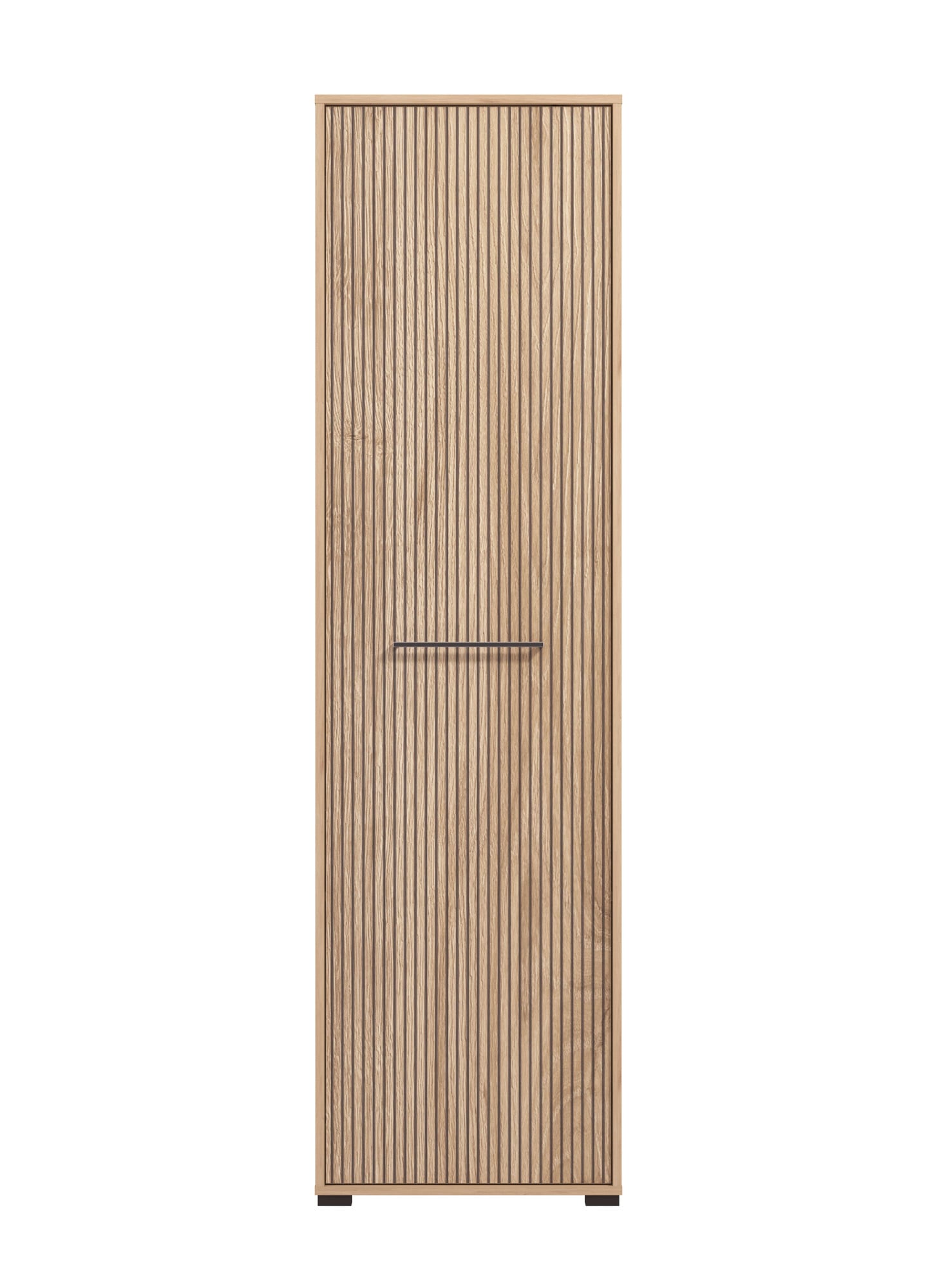 INOSIGN Garderoben-Set »Landes, Flurmöbel, Breite 189 cm, in Artisan Eiche mit Streifen«, (Komplett-Set, 5 St.), (Set, 5-St) inkl. 2 Schränke, Sitzbank, Garderobenpaneel und Spiegel
