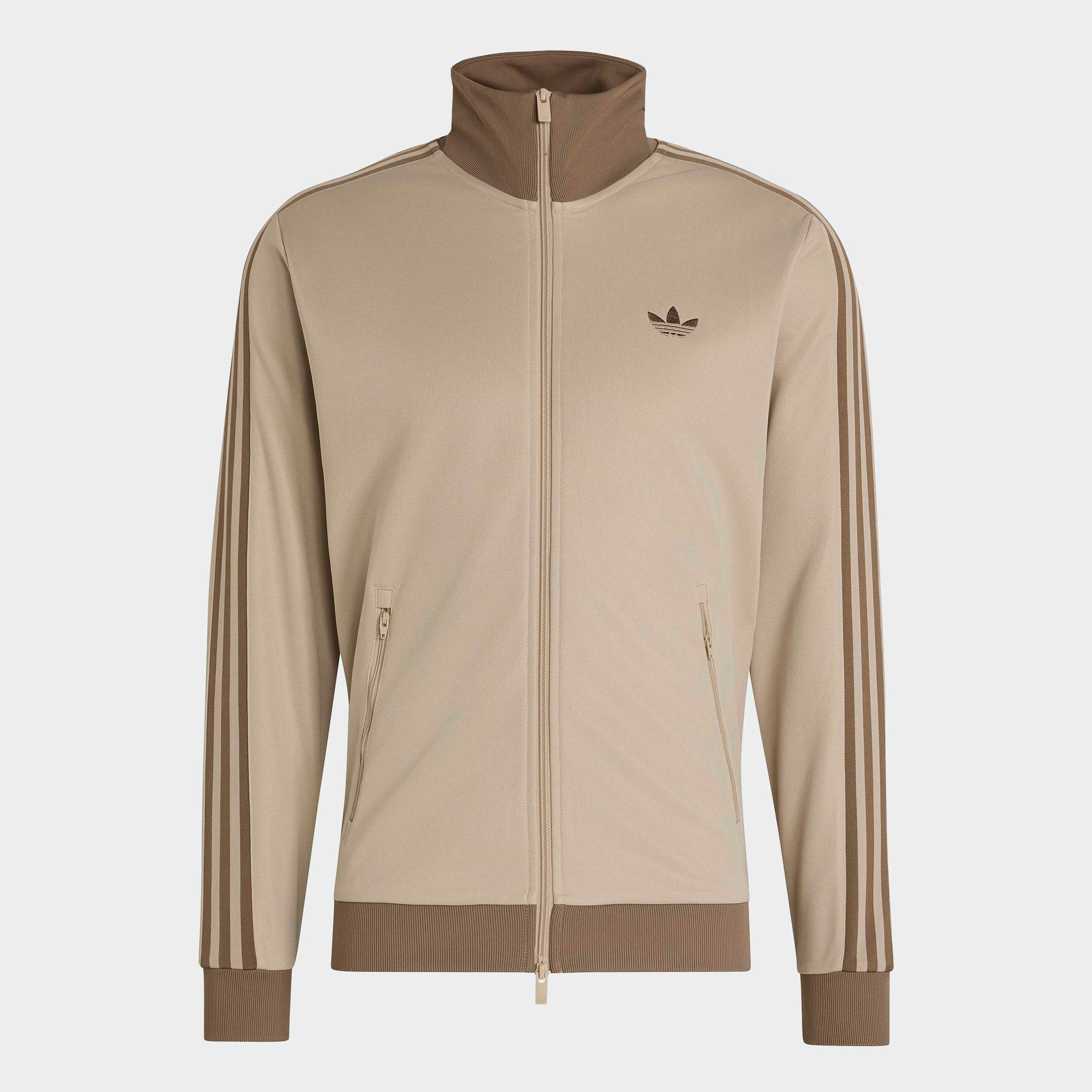 adidas Originals Veste d'entraînement »CLASSIC« à col rond, en coton et polyester, en longueur normale