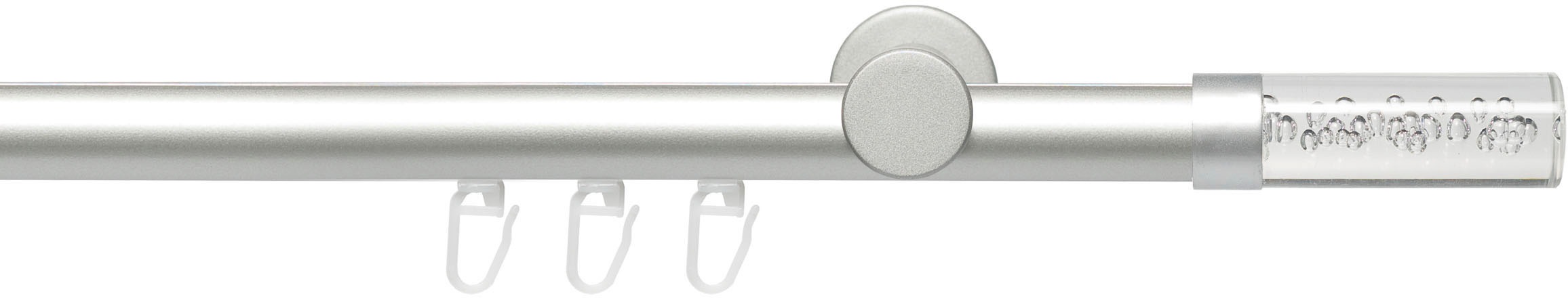Image of Liedeco Gardinenstange "Innenlaufgarnitur 20 mm Power Zylinder Acryl" Ø 20 mm 1 läufig-läufig Fixmass Gardinenstange Komplett