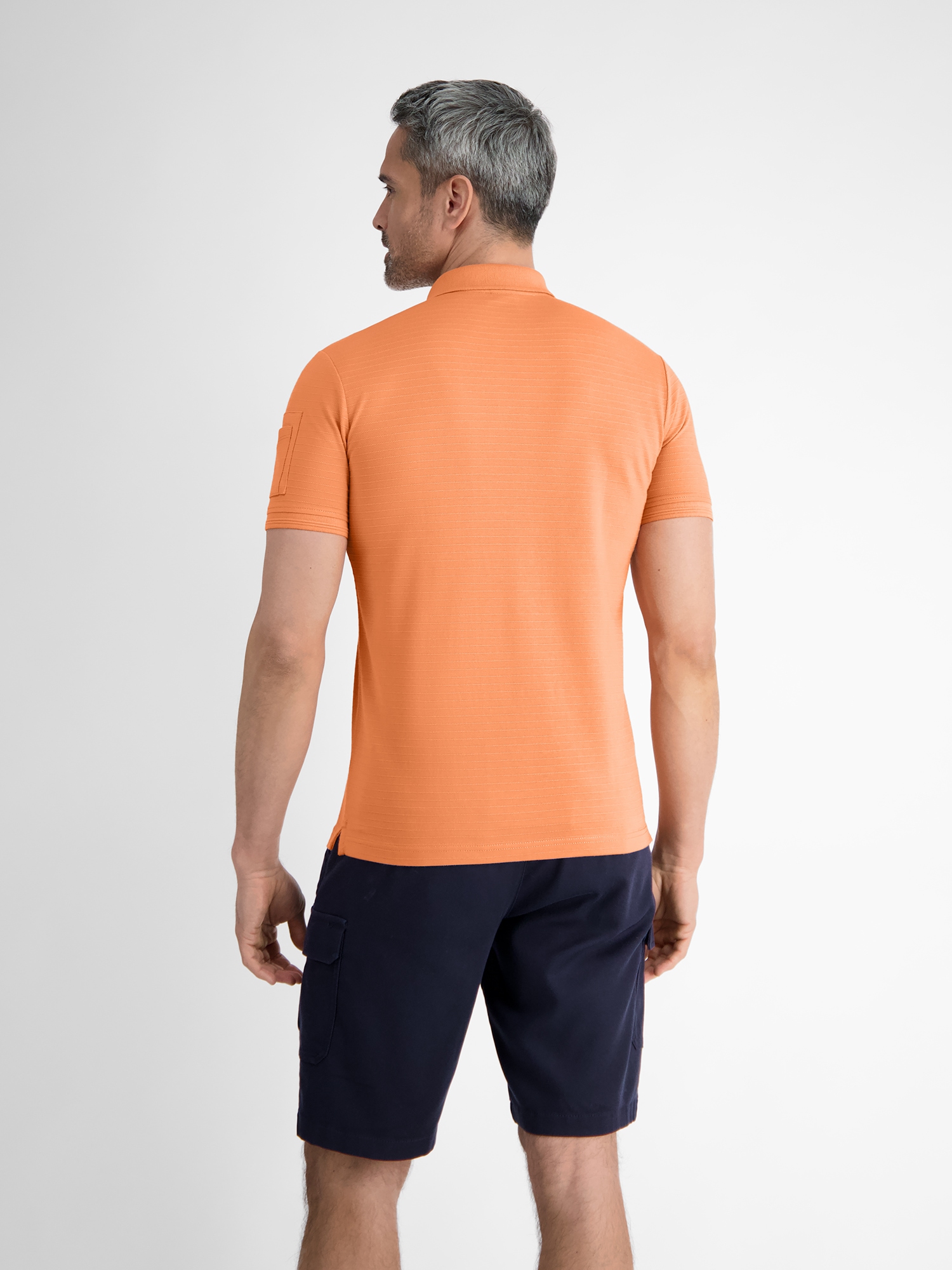 LERROS Polo »Herren Poloshirt, tonal gestreift«