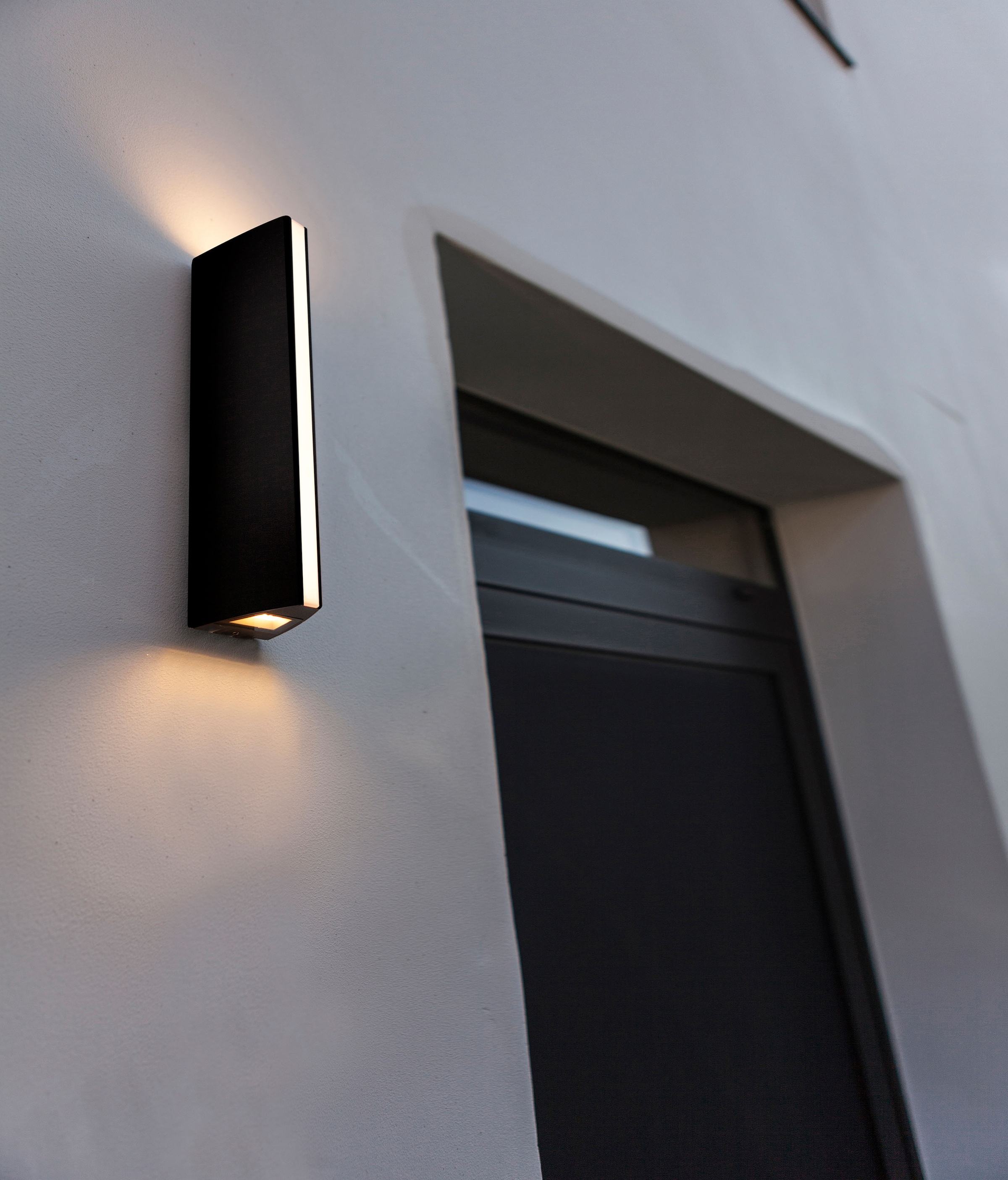 LUTEC LED Aussen-Wandleuchte »LEO«, Leuchtmittel LED-Modul | LED fest integriert