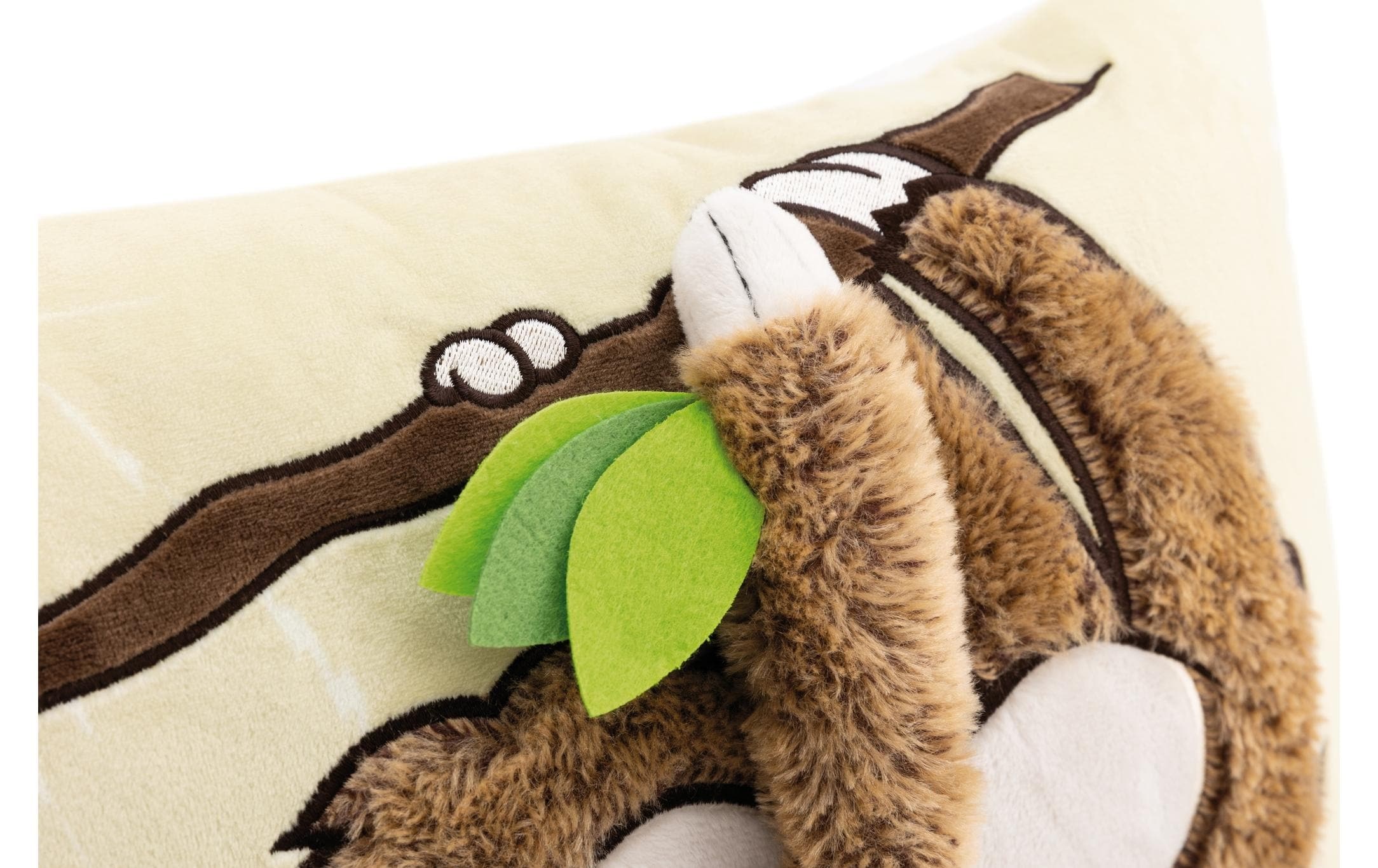 Nici Dekokissen »Faultier Slobby 43 x 25 cm«