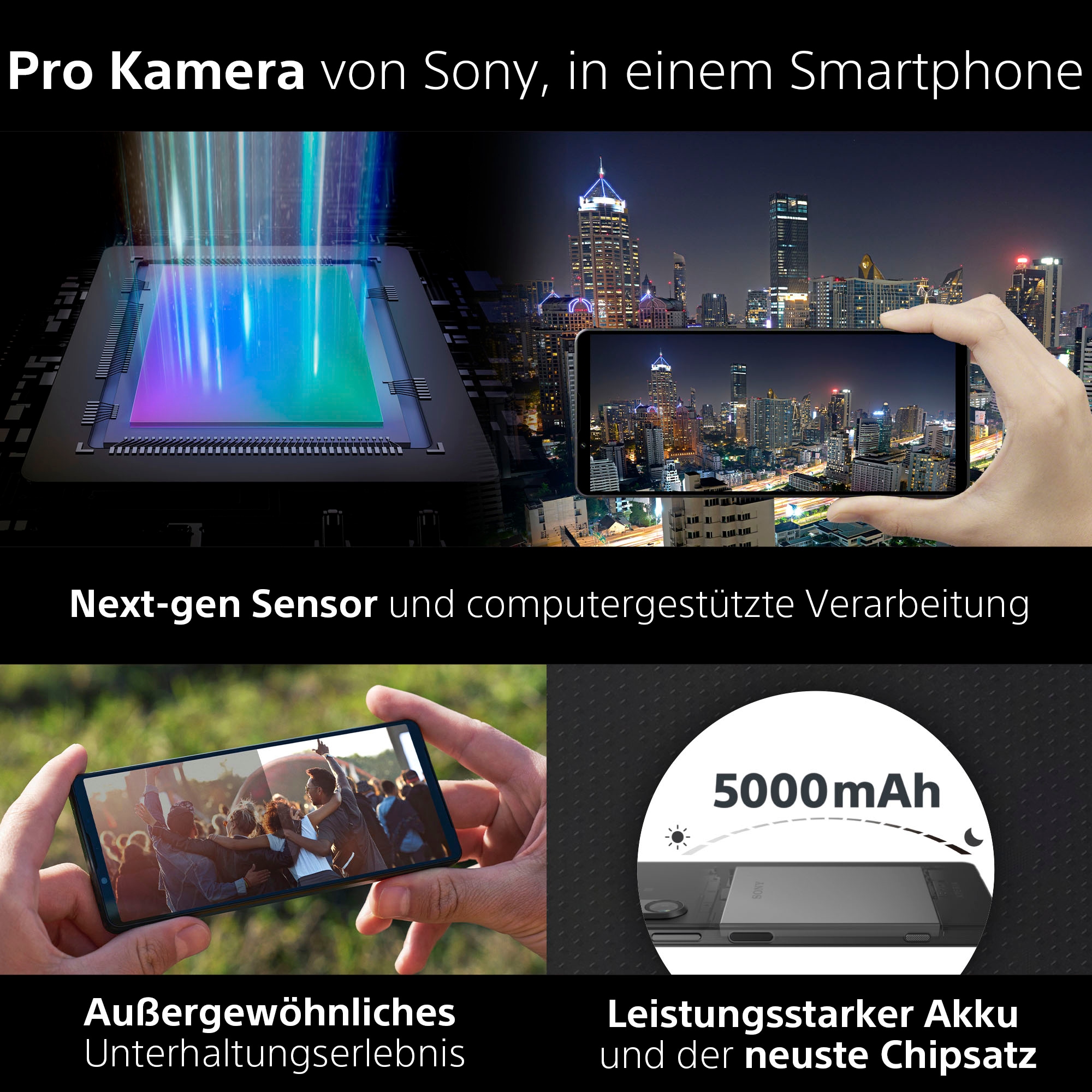 Sony Smartphone »XPERIA 1V« schwarz