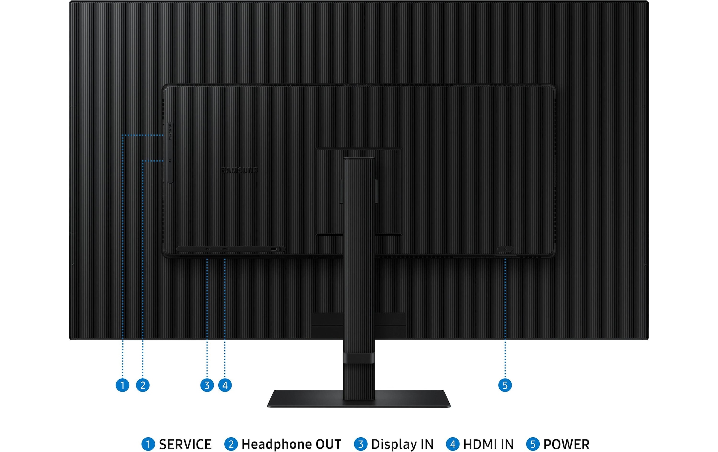 Samsung LCD-Monitor »S70D LS37D700EAUXEN«, 93,61 cm/37 Zoll, 3840 x 2160 px, 4K Ultra HD, 5 ms Reaktionszeit, 60 Hz